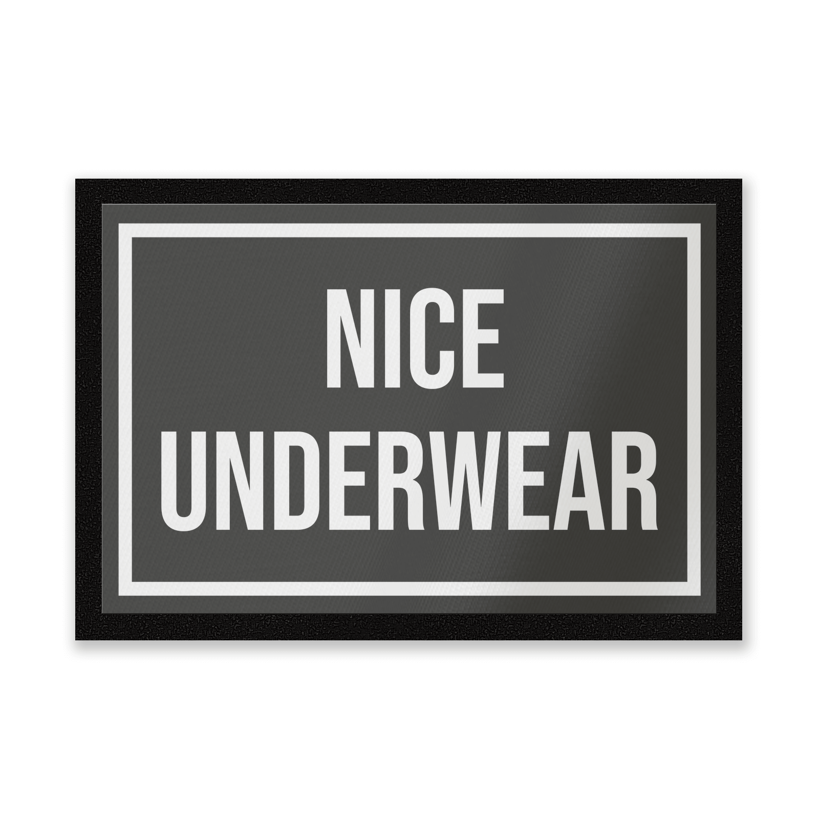 Nice Underwear Entrance Mat