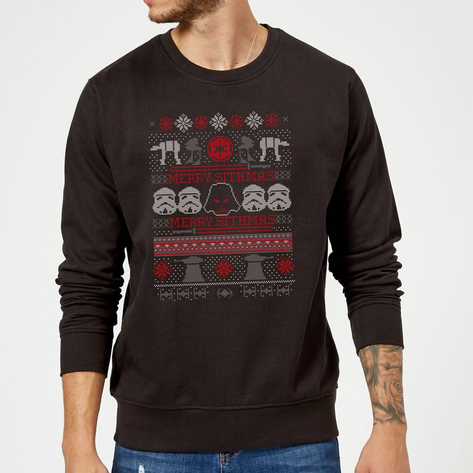 

Star Wars Merry Sithmas Knit Maglione Natalizio - Nero - XL