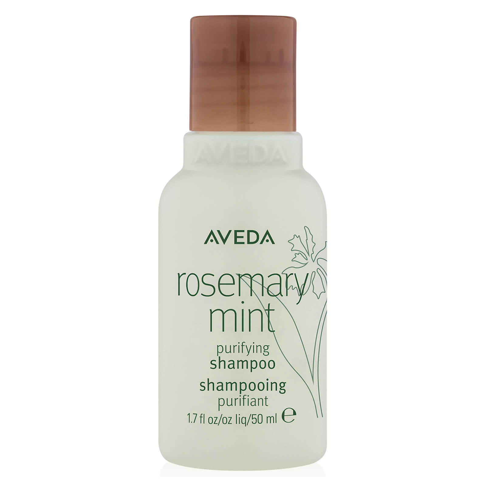 Aveda shampoo purificante con rosmarino e menta 50 ml
