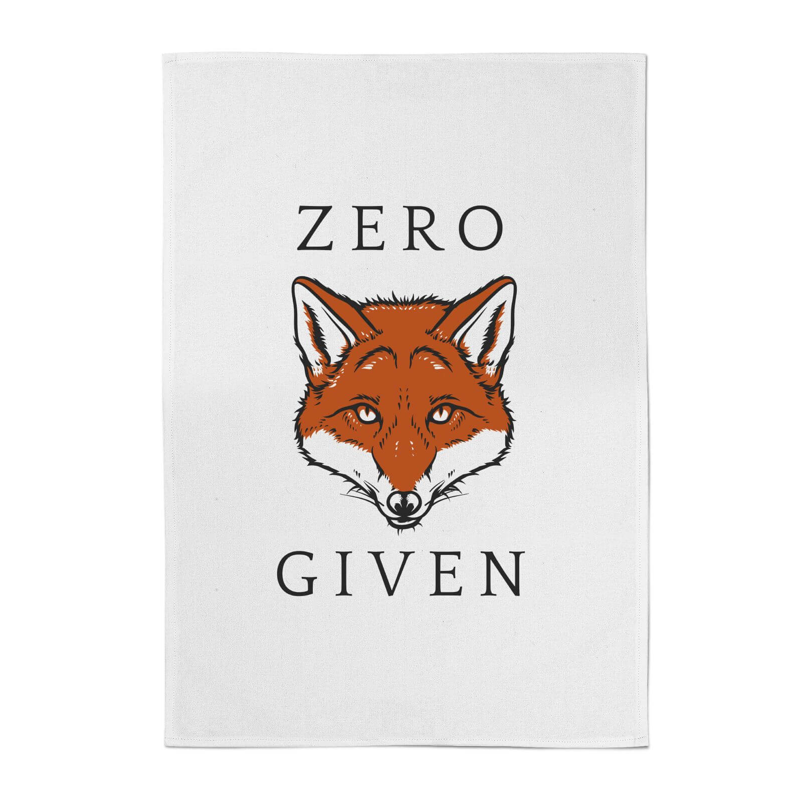 Zero Fox Given Cotton Tea Towel