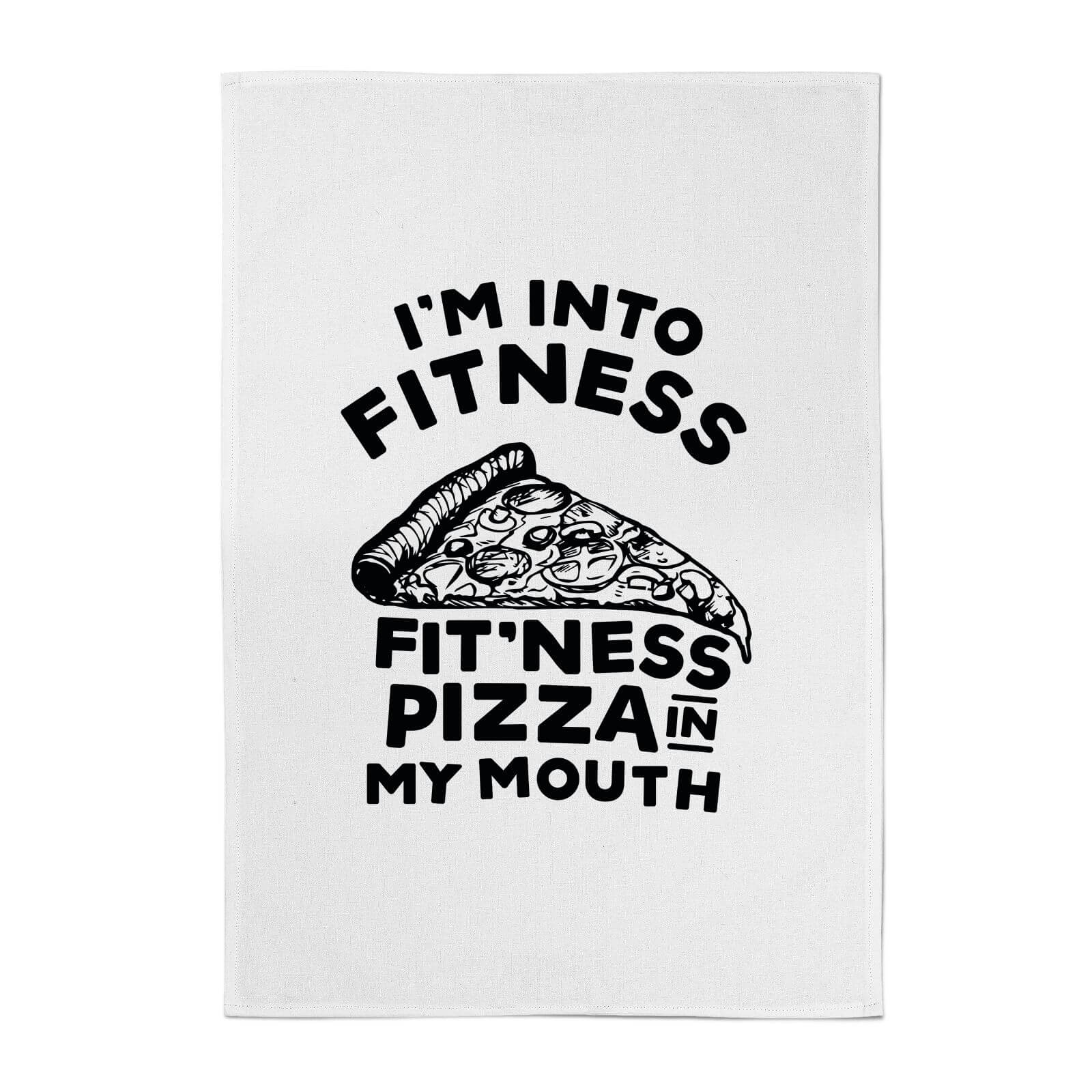 I'm Into Fitness Cotton Tea Towel