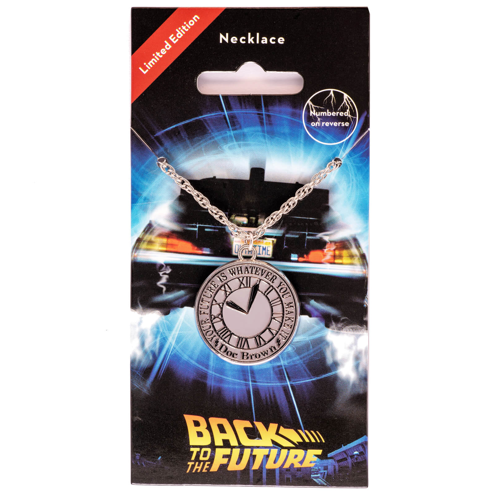 Back To The Future Limited Edition Necklace - Clock Tower