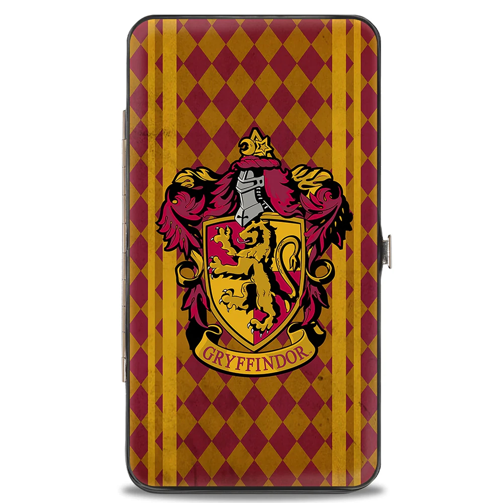 Buckle-Down Harry Potter Gryffindor Crest Stripes Hinged Wallet