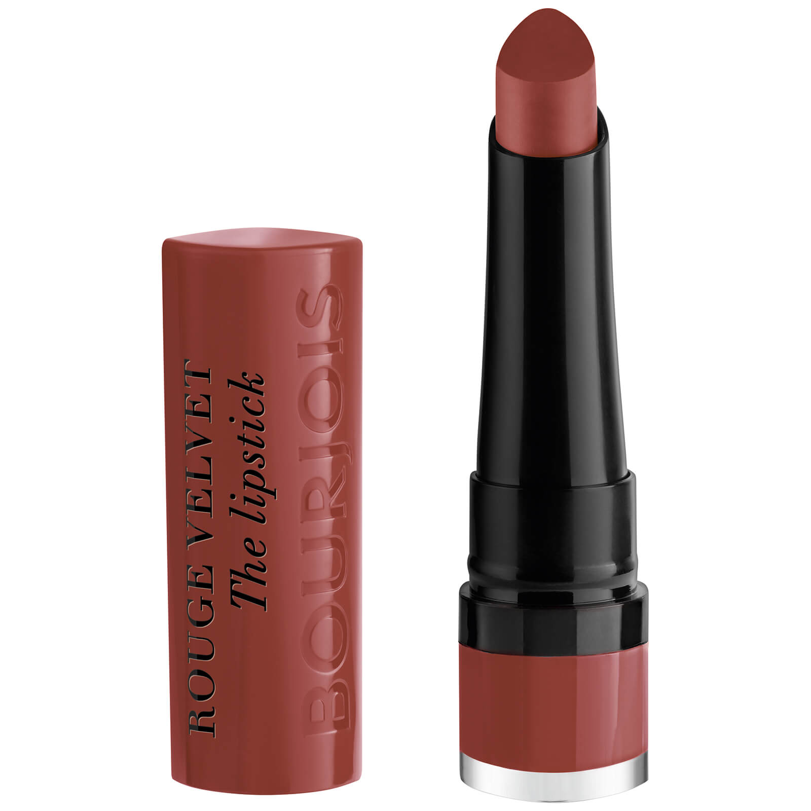 

Bourjois Rouge Velvet Lipstick 2.4g (Various Shades) - Nude Sienna