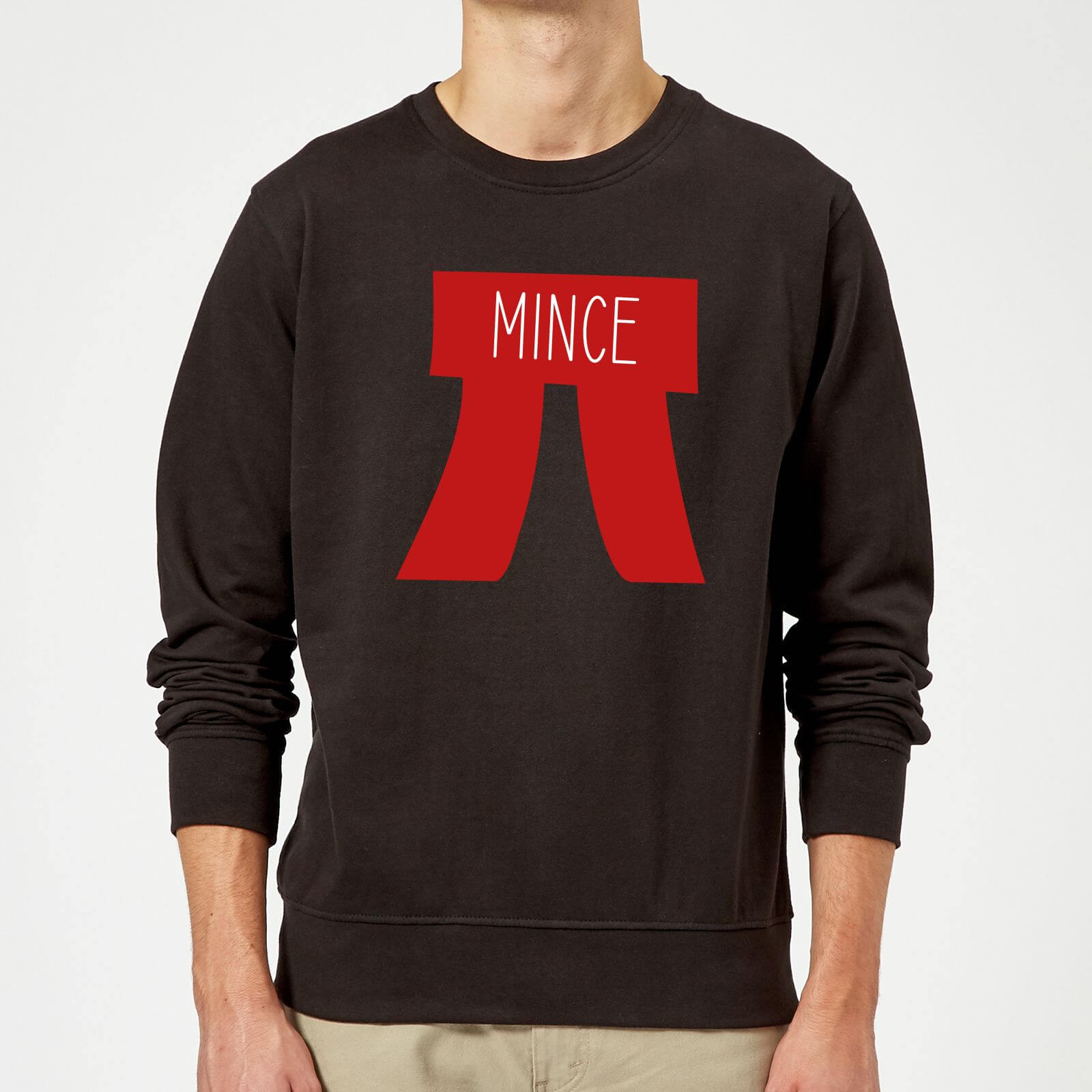 Mince Pi Christmas Sweatshirt - Black - M