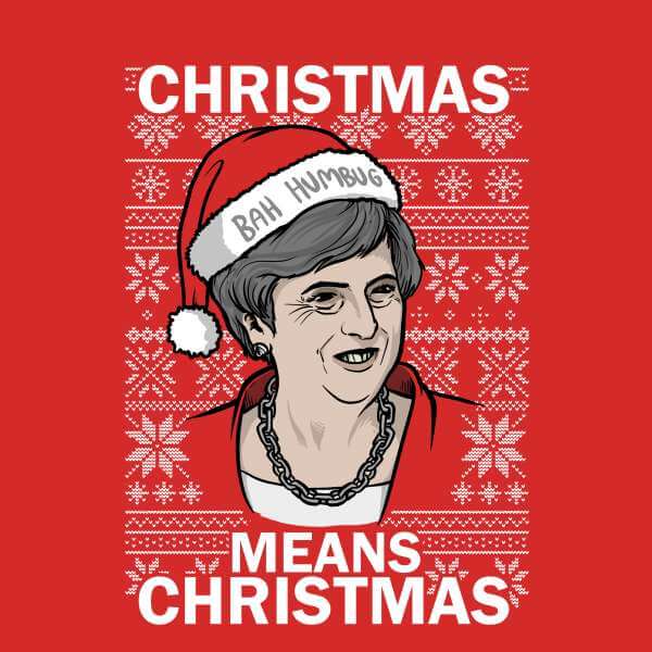 Christmas Means Christmas Men's Christmas T-Shirt - Red - S - Red