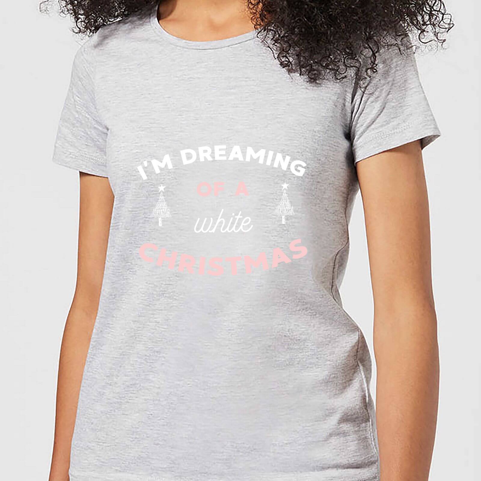 I'm Dreaming Of A White Christmas Women's Christmas T-Shirt - Grey - S - Grey