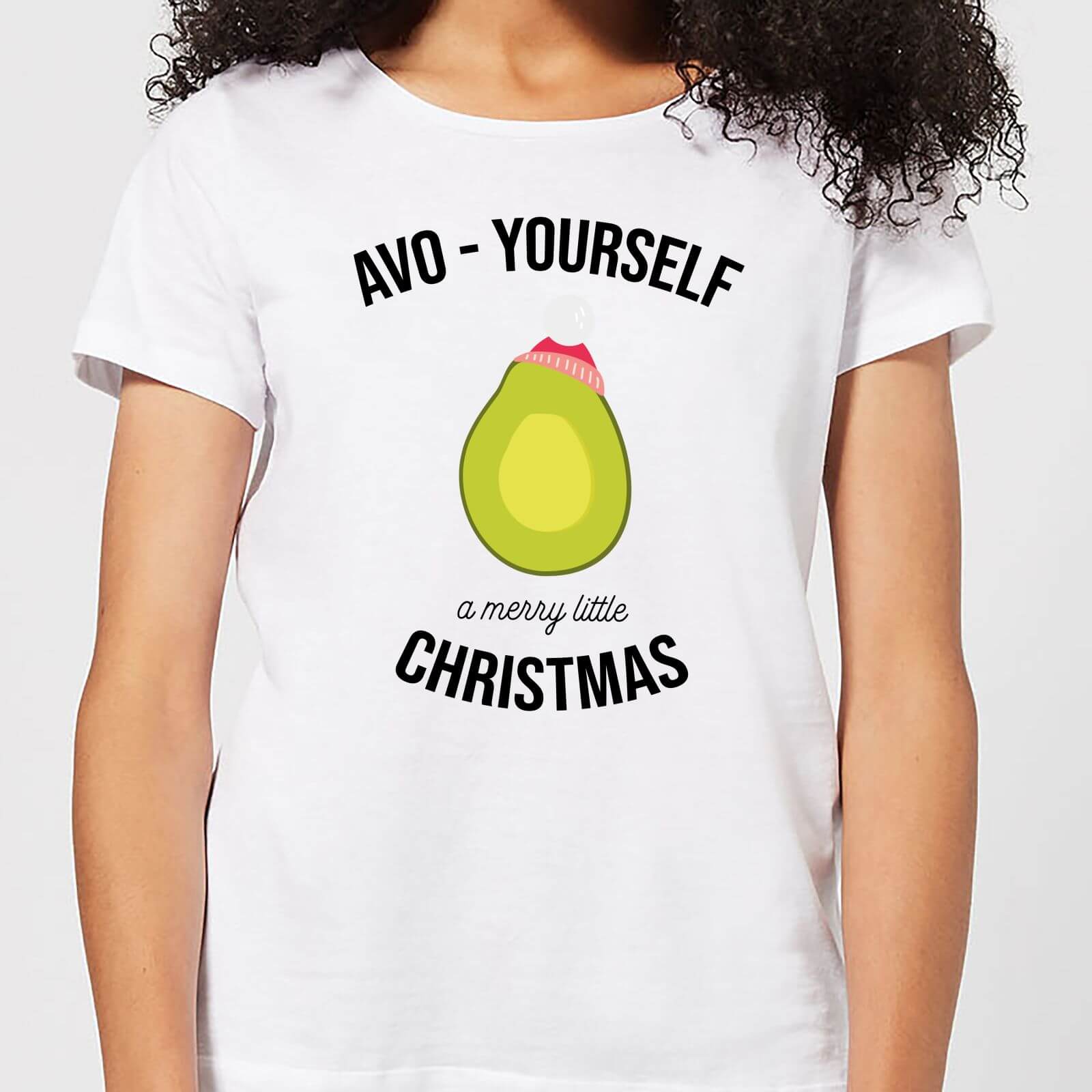 Avo-Yourself A Merry Little Christmas Women's Christmas T-Shirt - White - S - White
