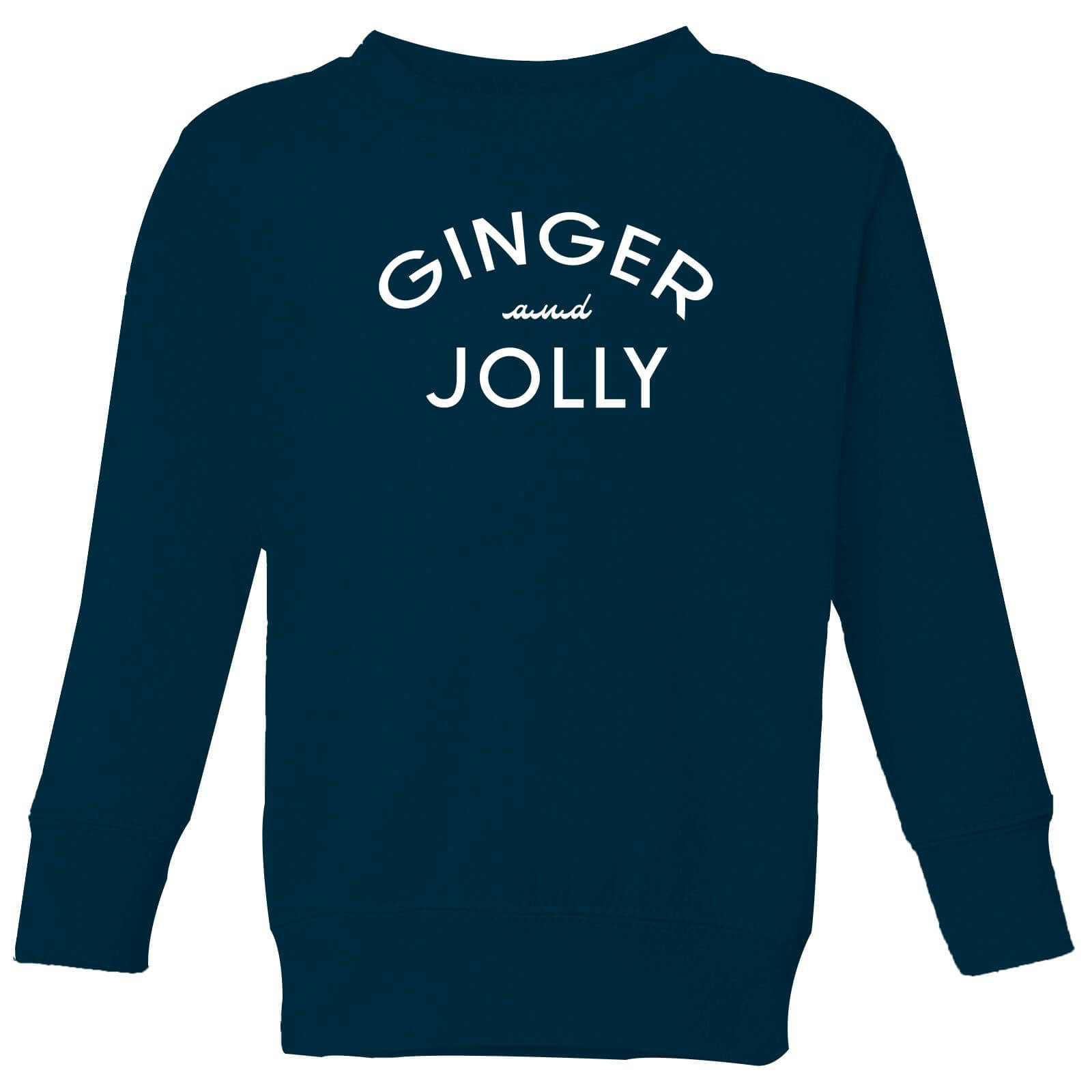 Ginger and Jolly Kids' Christmas Sweatshirt - Navy - 9-10 Years