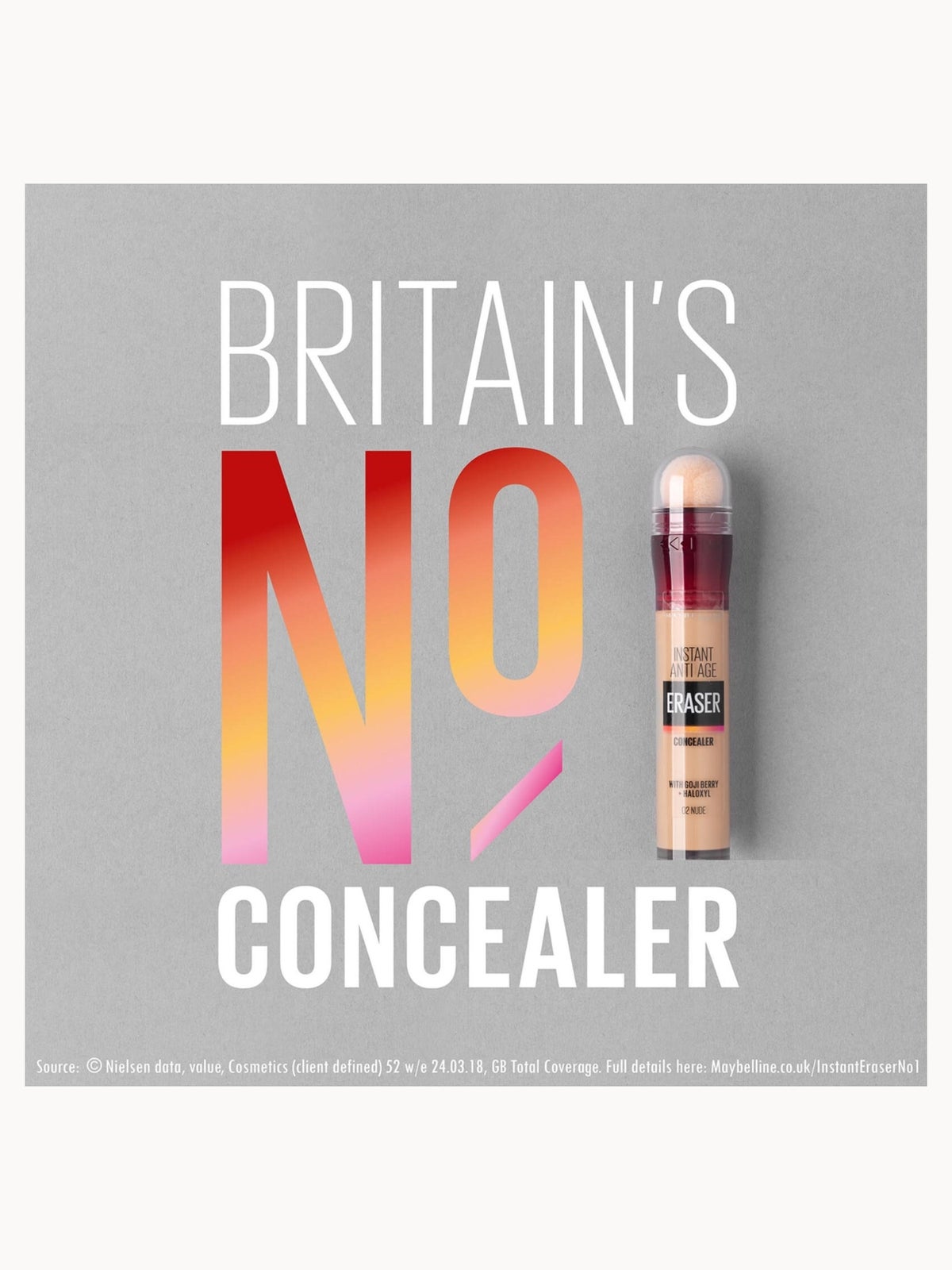Maybelline Eraser Eye Concealer Light x 3 (Worth £29.97) 2
