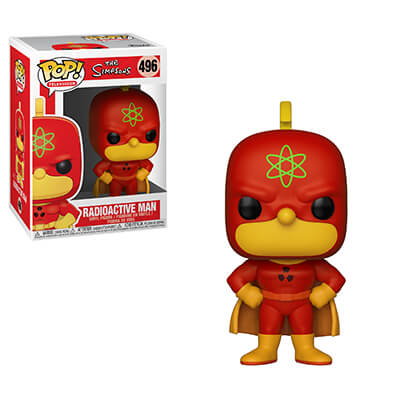 Click to view product details and reviews for The Simpsons Radioactive Man Animation Pop Vinyl Figure.
