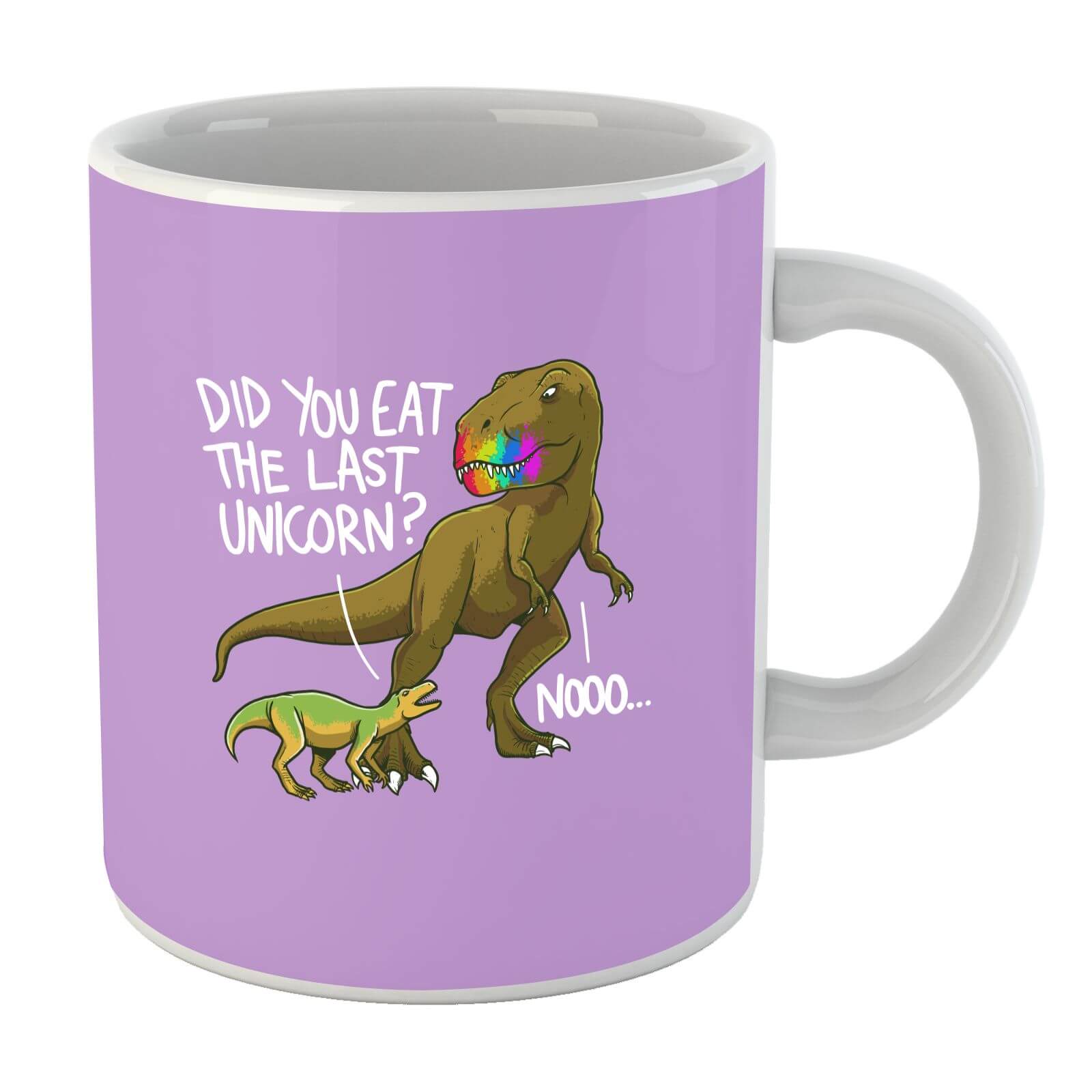 Did You Eat The Last Unicorn? Purple Mug