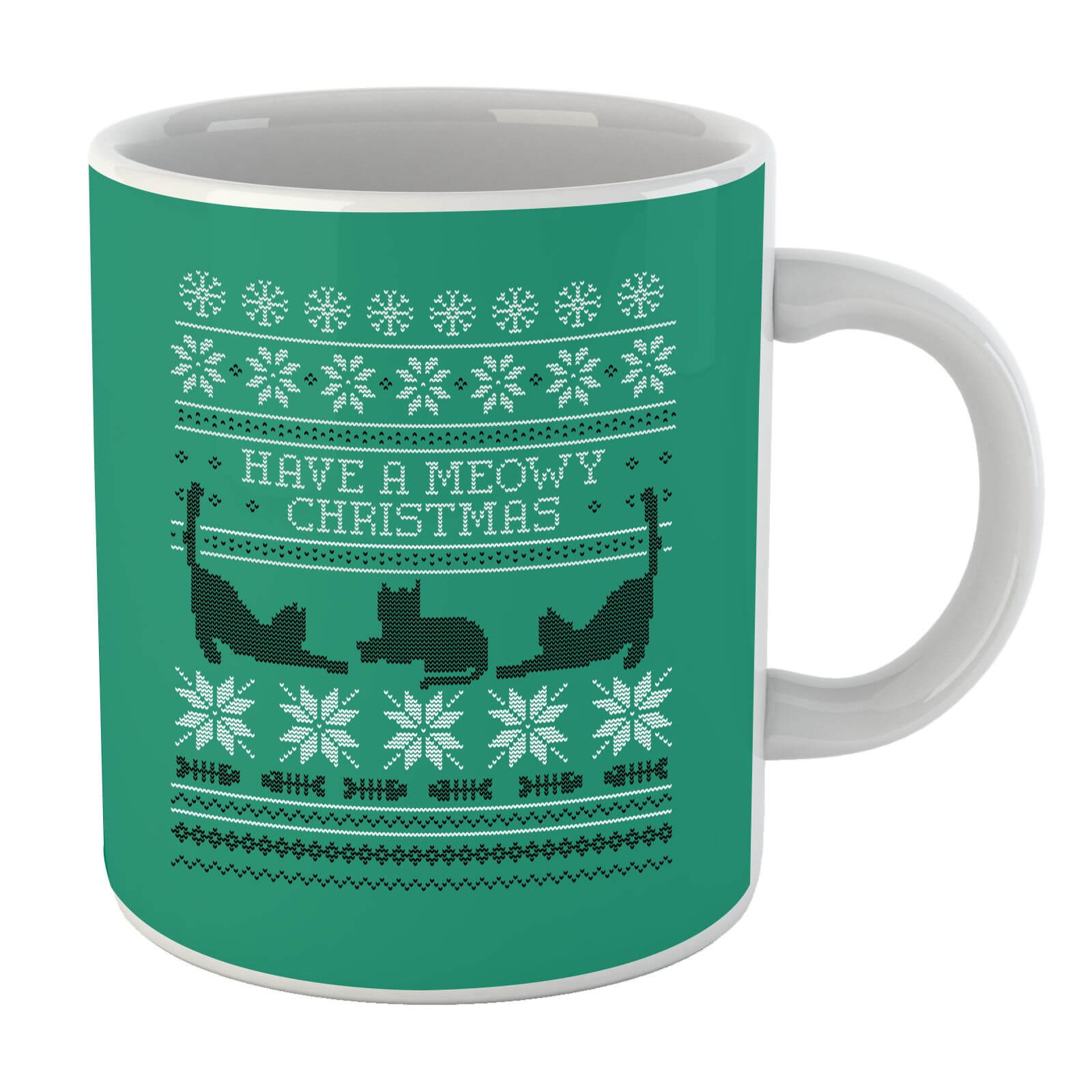 Meowy Christmas Mug