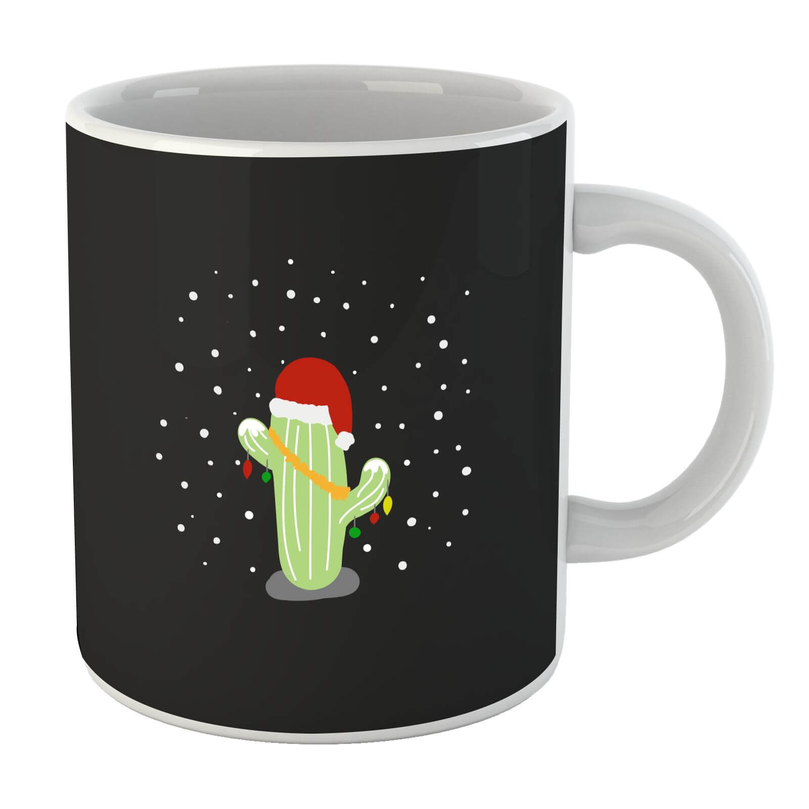Cactus Santa Hat Mug