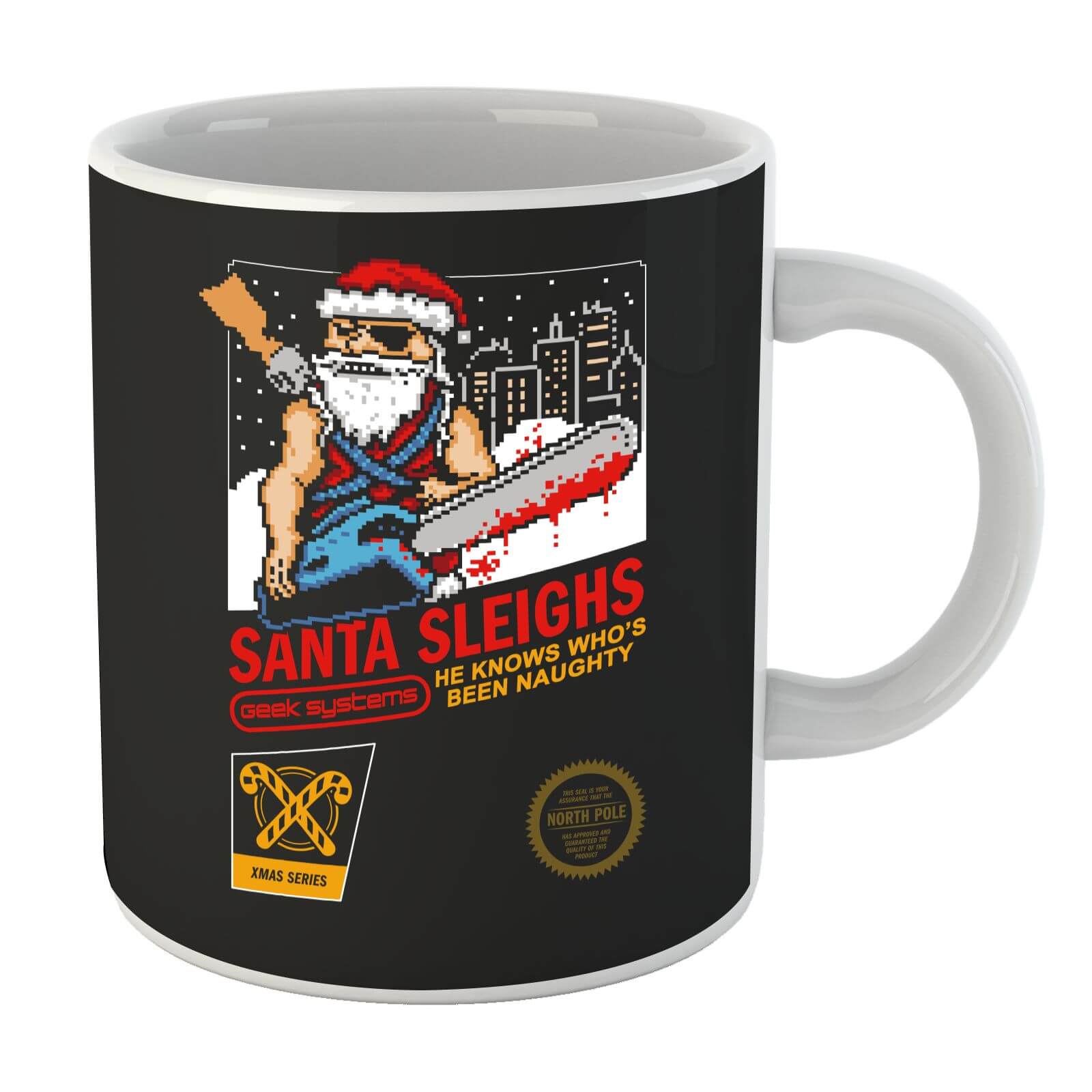 Santa Sleighs Mug
