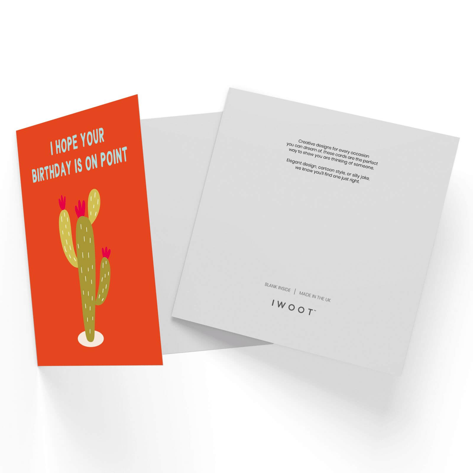 I Hope Your Birthday Is On Point Square Greetings Card (14.8cm x 14.8cm)