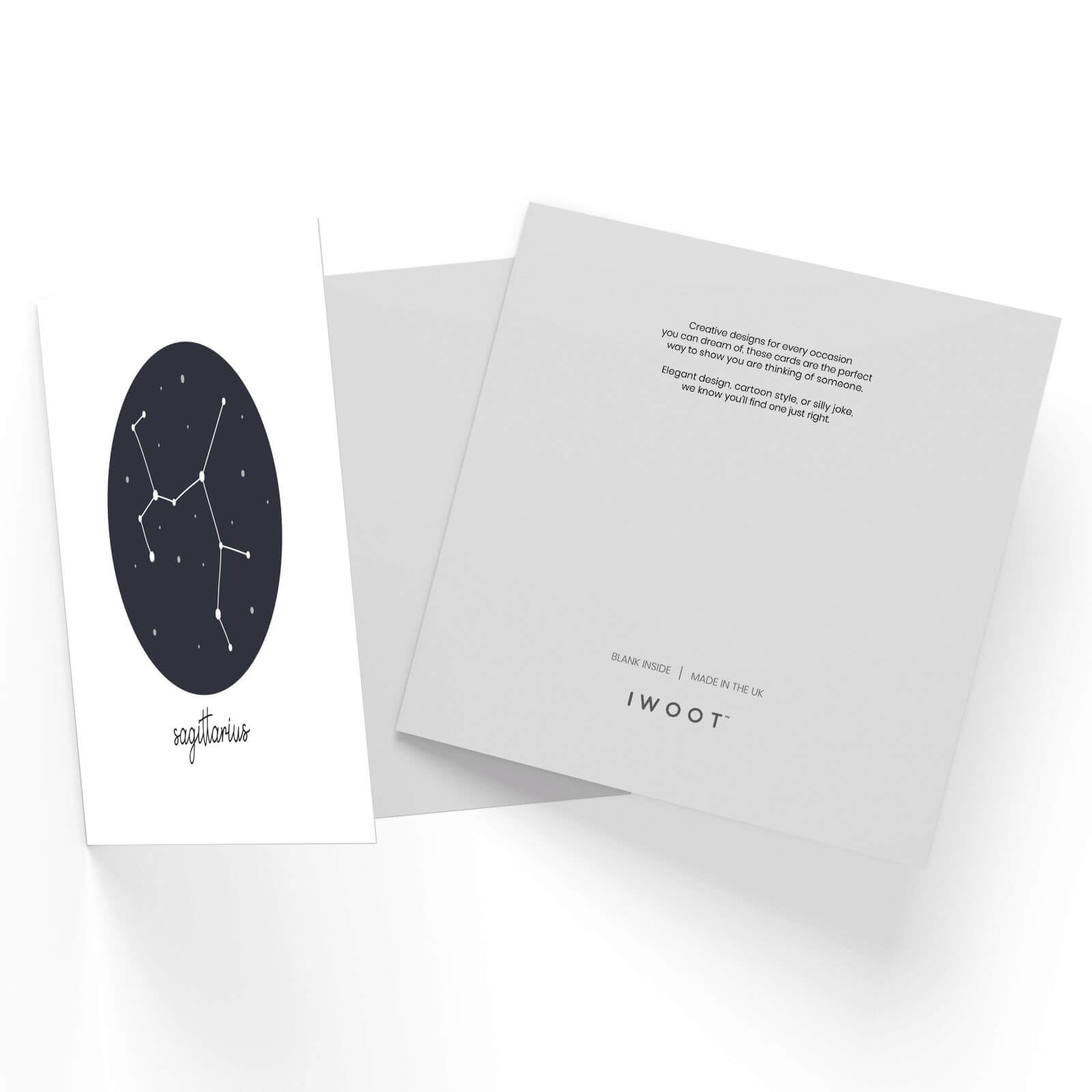 Sagittarius Square Greetings Card (14.8cm x 14.8cm)