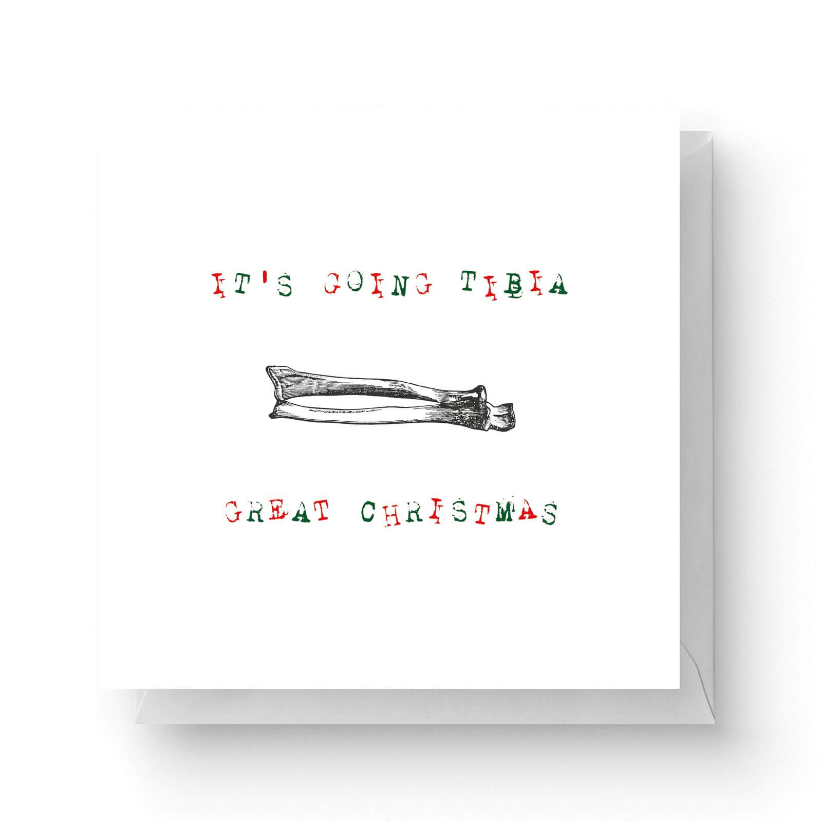 Click to view product details and reviews for Its Going Tibia Great Christmas Square Greetings Card 148cm X 148cm.