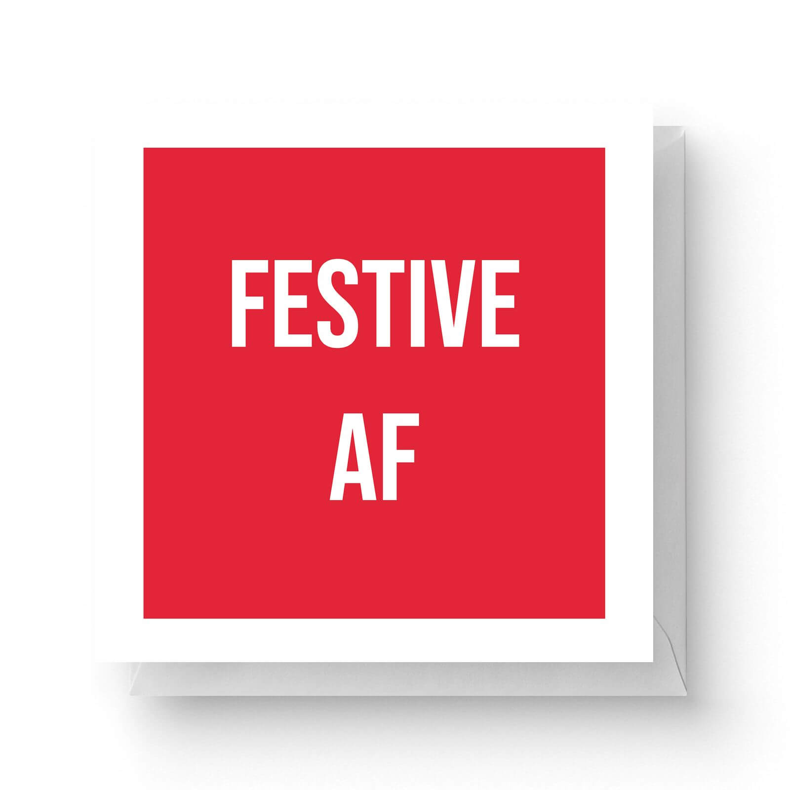 Click to view product details and reviews for Festive Af Square Greetings Card 148cm X 148cm.