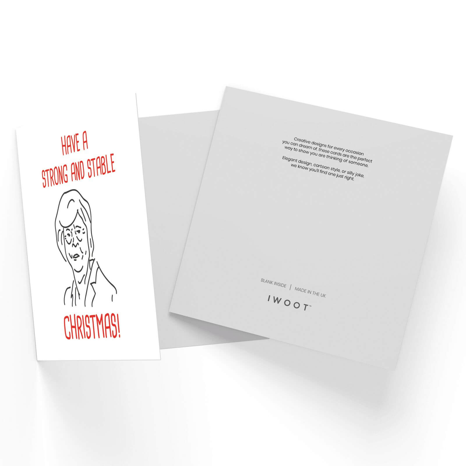 Have A Strong and Stable Christmas Square Greetings Card (14.8cm x 14.8cm)