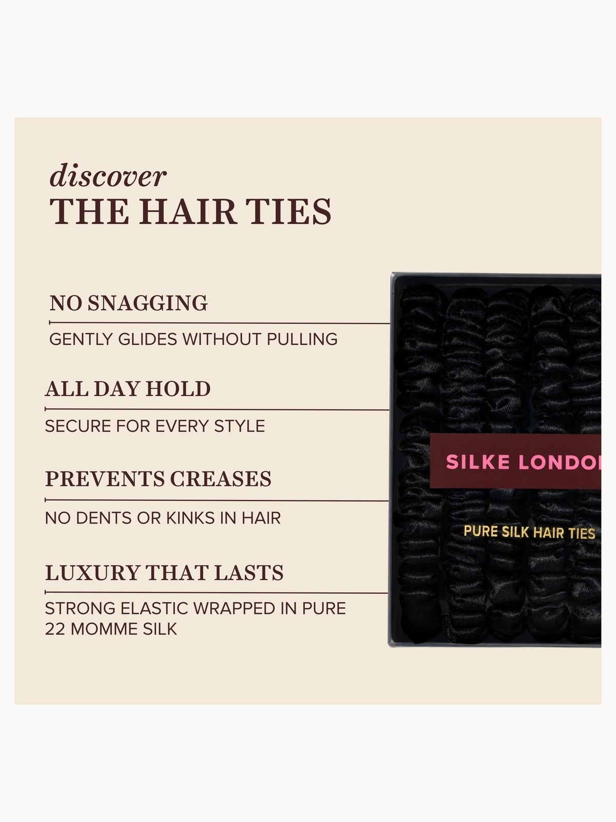 SILKE London Cleopatra Hair Ties 2