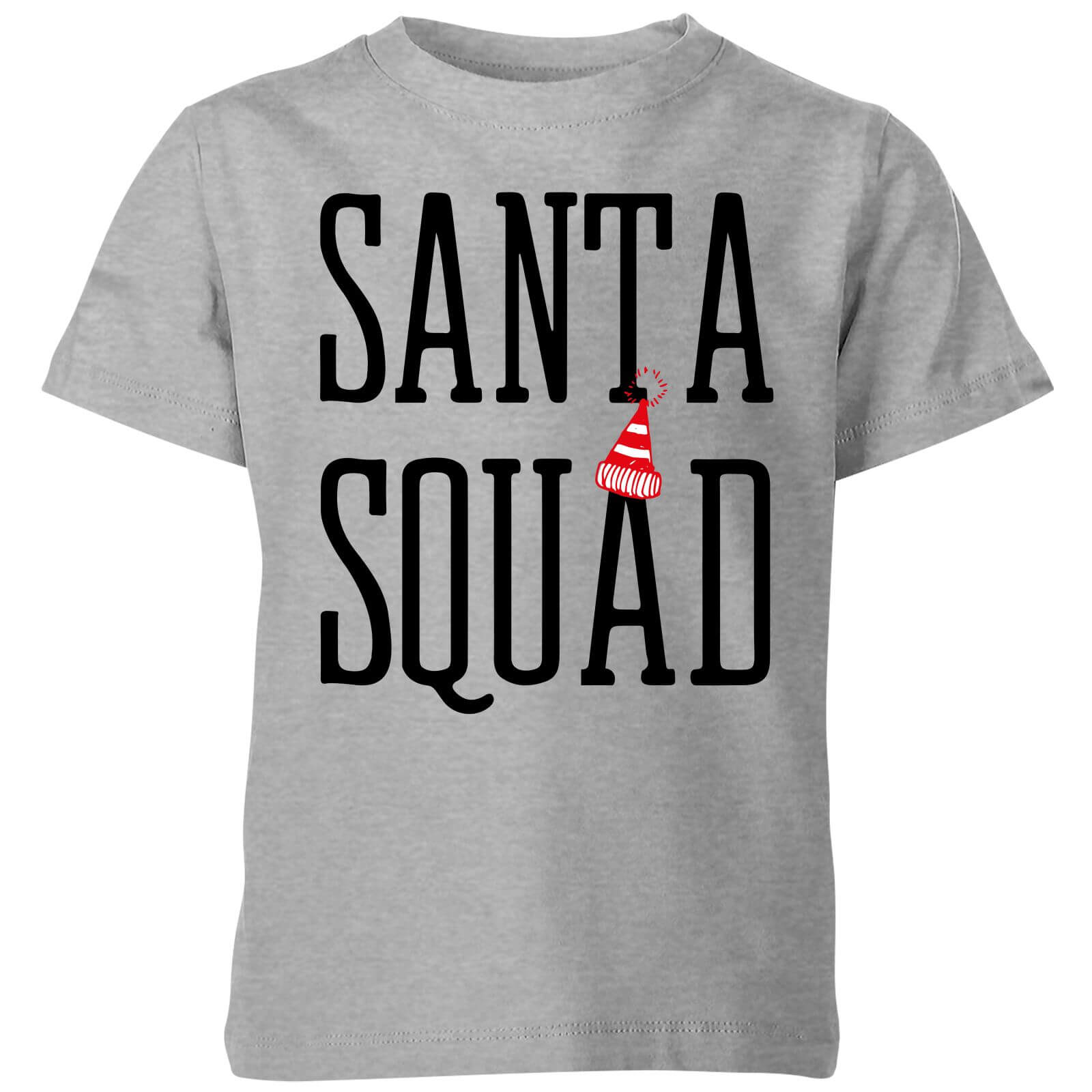 Santa Squad Kids' T-Shirt - Grey - 3-4 Years - Grey