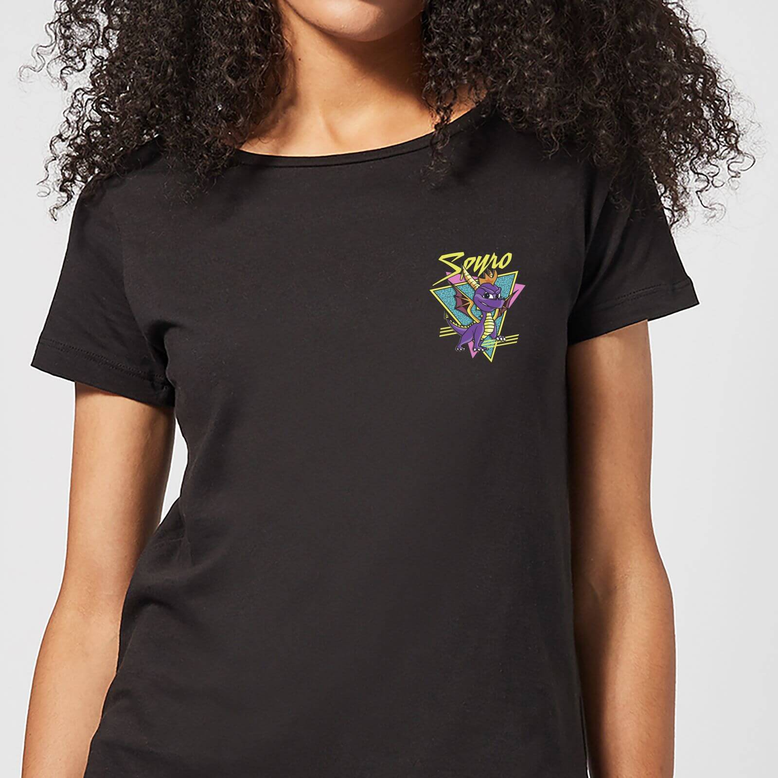 

Spyro Retro Pocket Women's T-Shirt - Black - 5XL - Noir