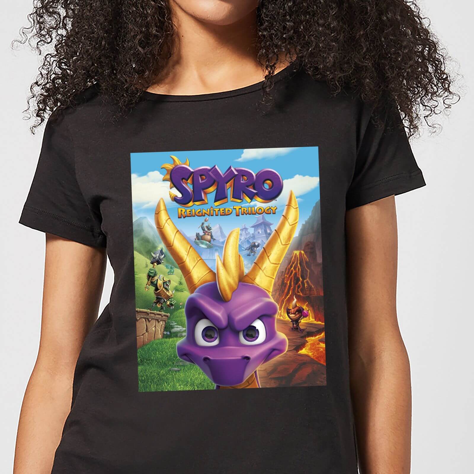

Spyro Face Scene Women's T-Shirt - Black - 3XL - Noir