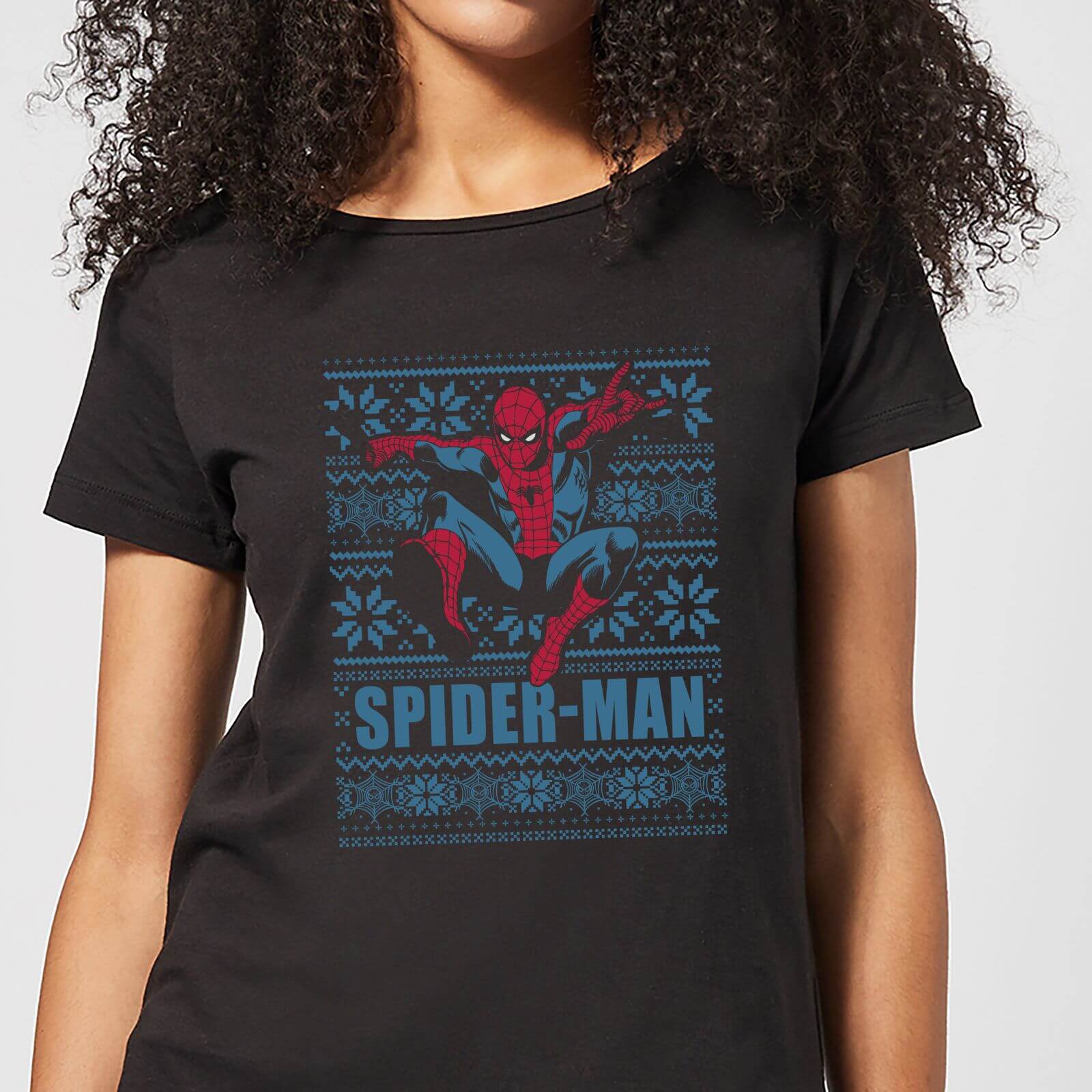 

Marvel Spider-Man Women's Christmas T-Shirt - Nero - XXL