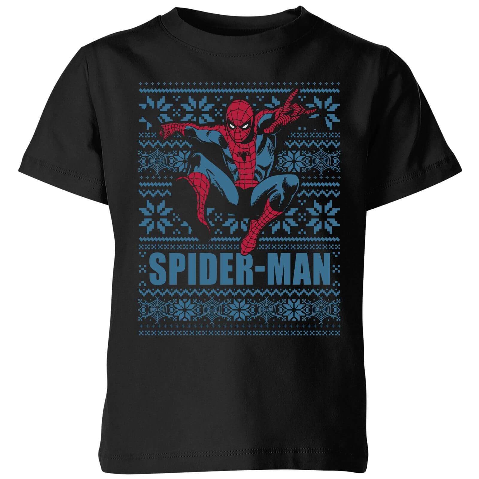 

T-Shirt Marvel Spider-Man Christmas - Nero - Bambini - 3-4 Anni