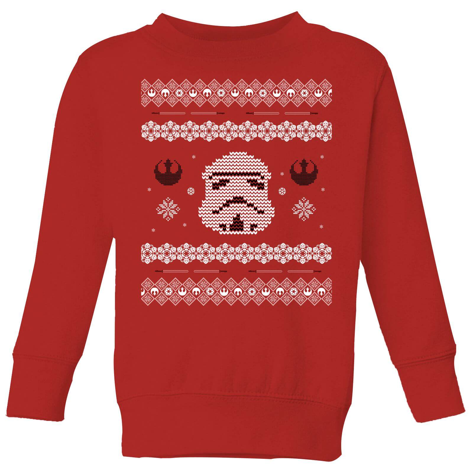 

Star Wars Stormtrooper Knit Maglione Natalizio Bambino - Rosso - 3-4 Anni