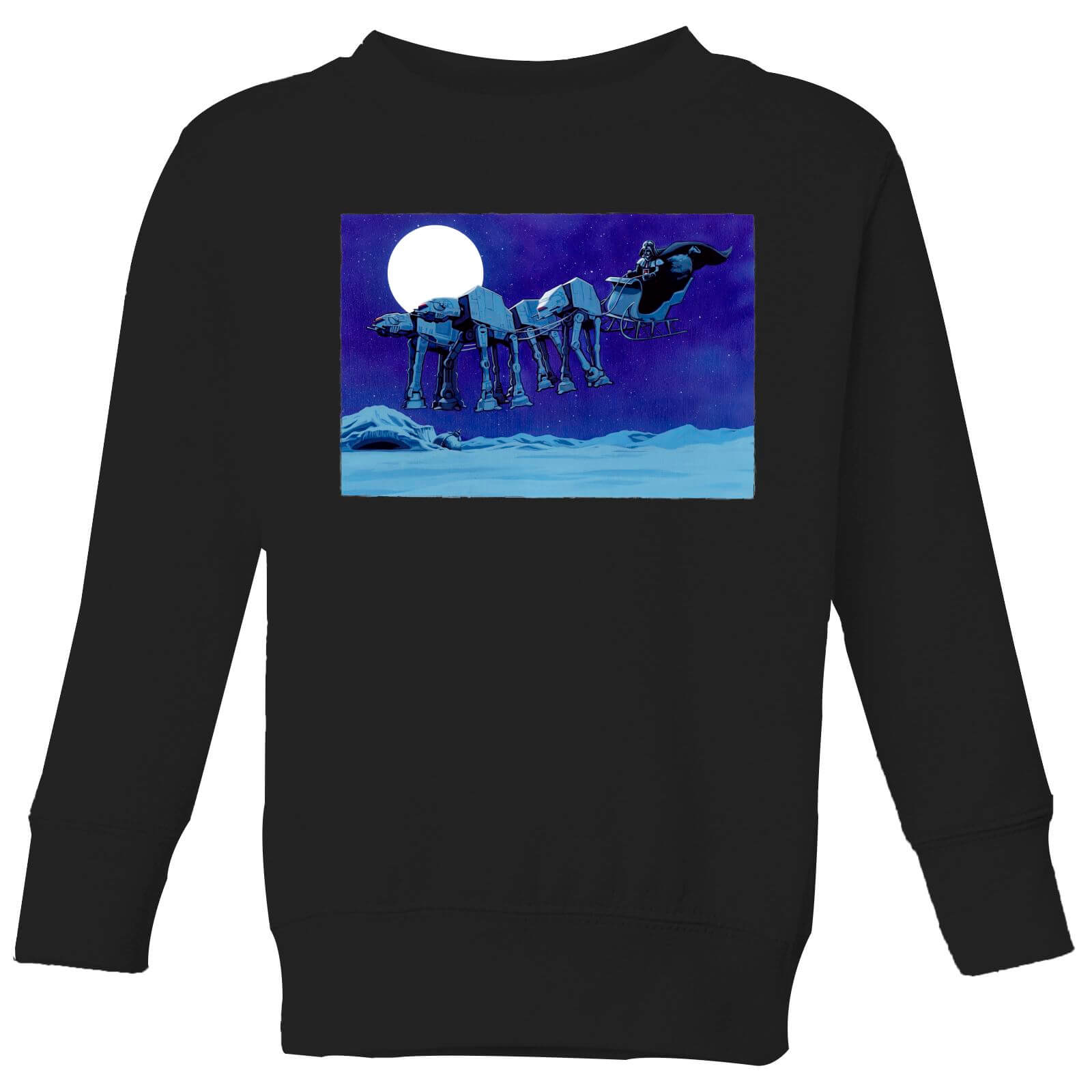 

Star Wars AT-AT Darth Vader Sleigh Maglione Natalizio Bambino - Nero - 3-4 Anni