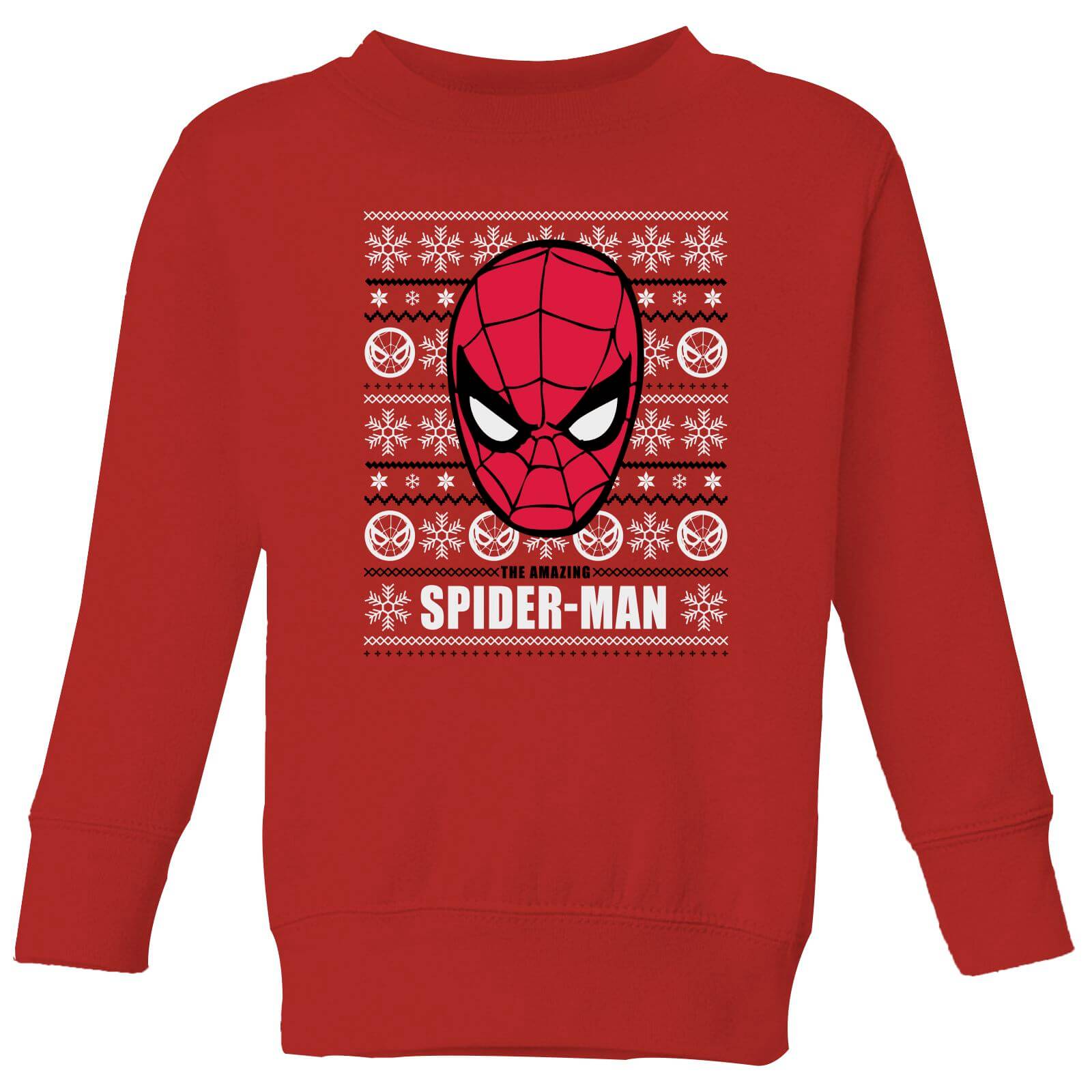 

Marvel Spider-Man Maglione Natalizio Bambino - Rosso - 3-4 Anni