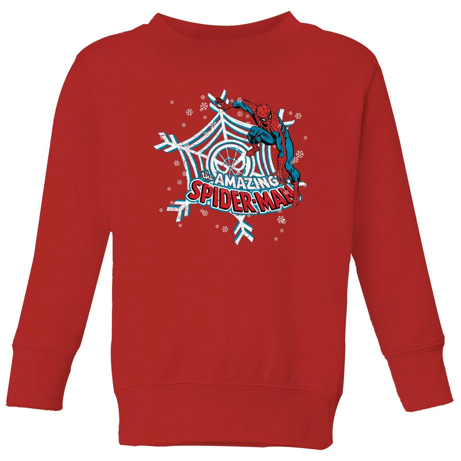 

Marvel Spider-Man Maglione Natalizio Bambino - Rosso - 3-4 Anni