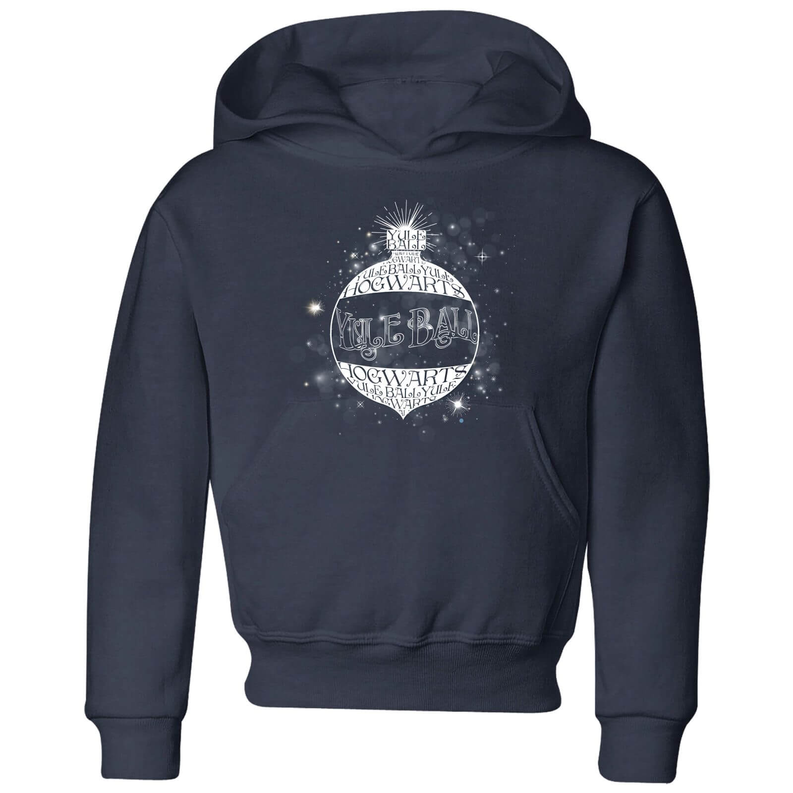 Harry Potter Yule Ball Baubel Kids' Christmas Hoodie - Navy - 3-4 Years - Navy
