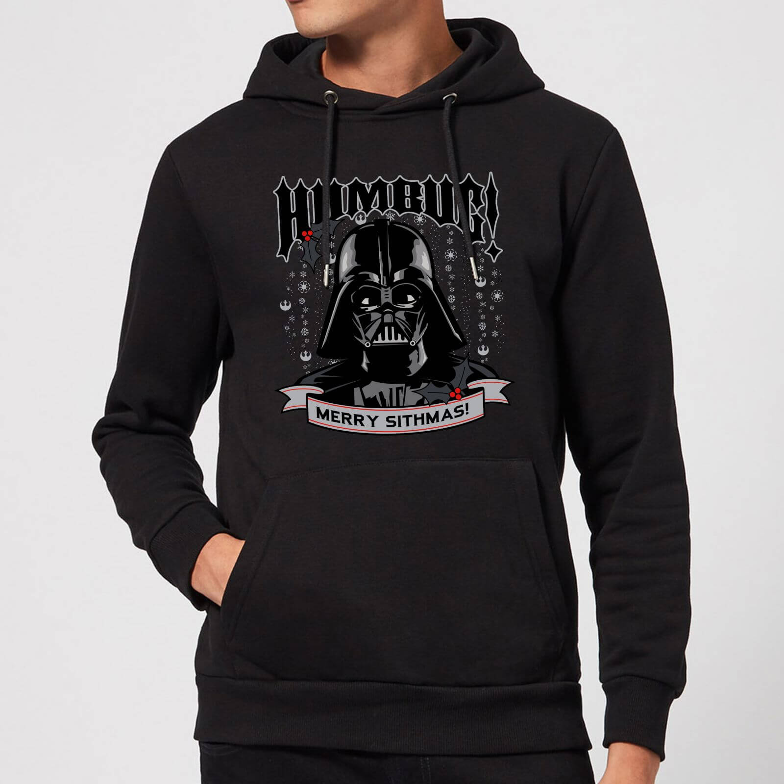 Star Wars Darth Vader Humbug Christmas Hoodie – Black – XL