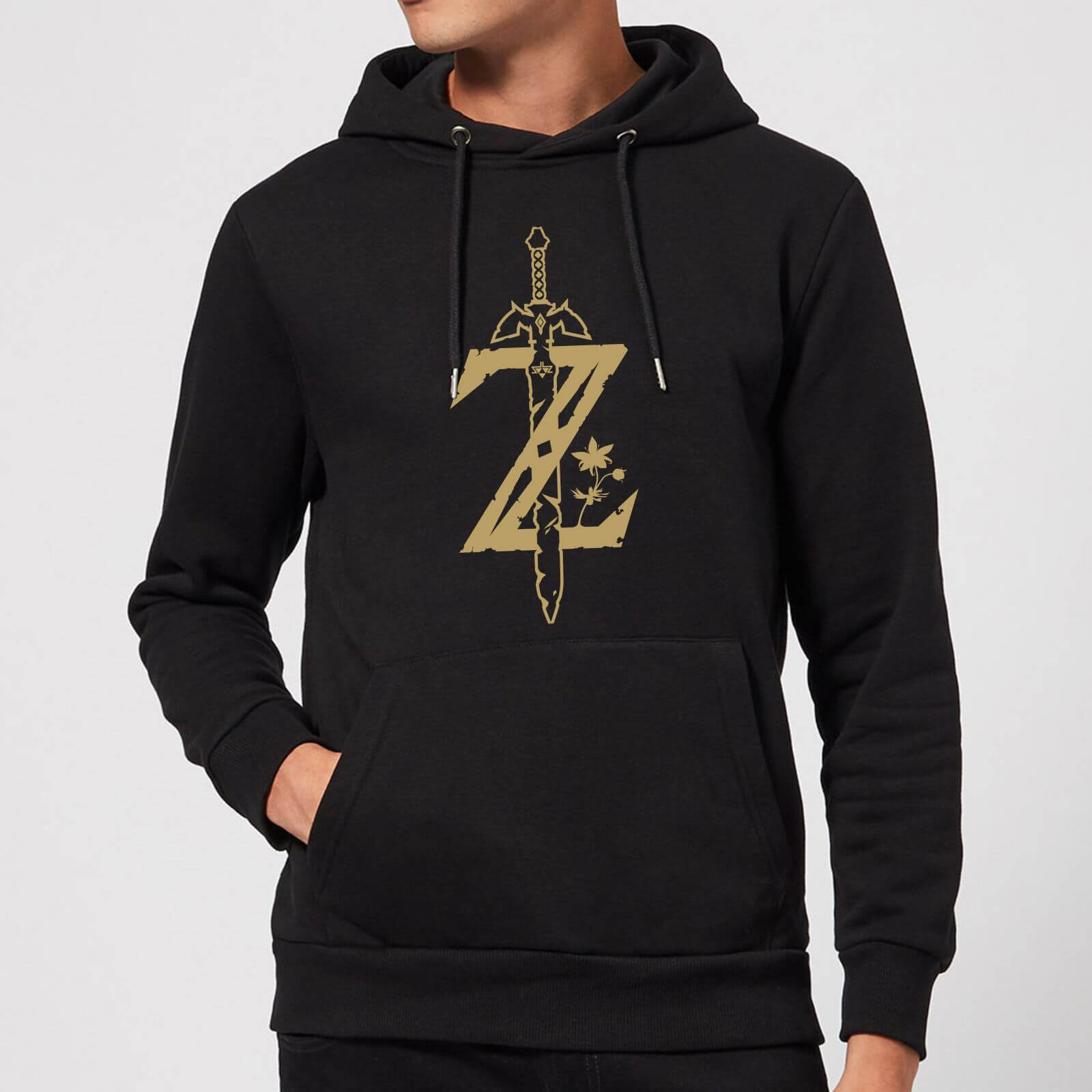 

Nintendo Legend Of Zelda Master Sword Hoodie - Black - XL