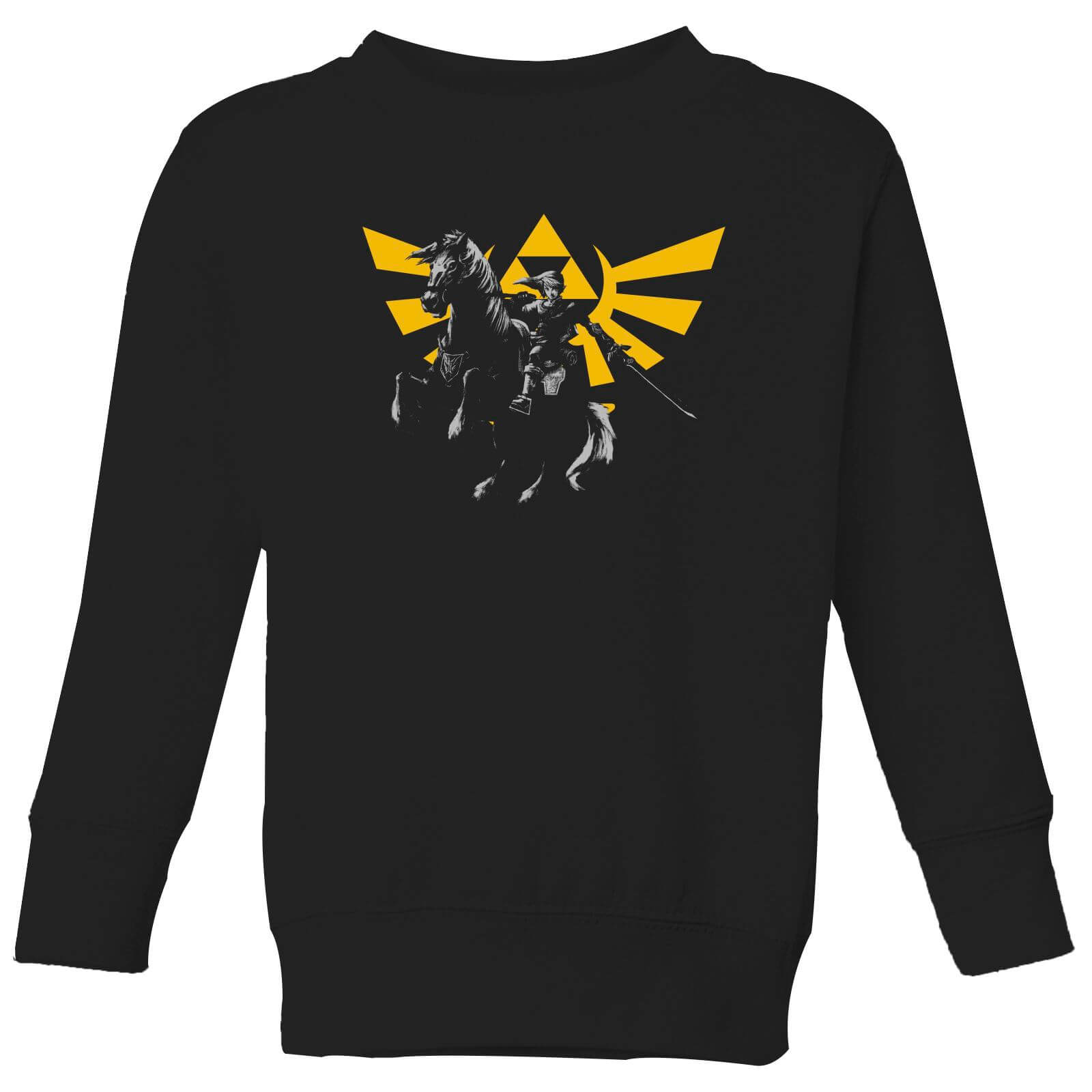 

Nintendo Legend Of Zelda Hyrule Link Kids' Sweatshirt - Black - 5-6 ans