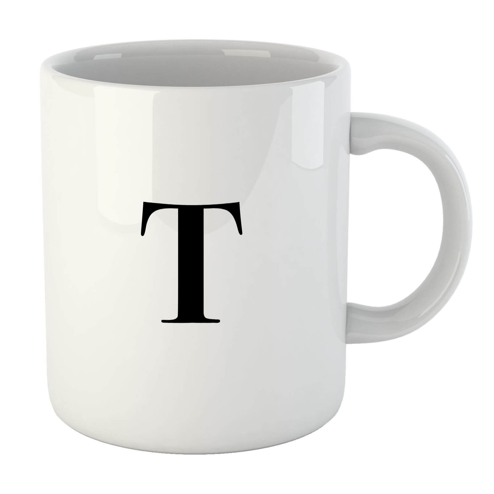 Bodoni Alphabet Mugs - T Mug