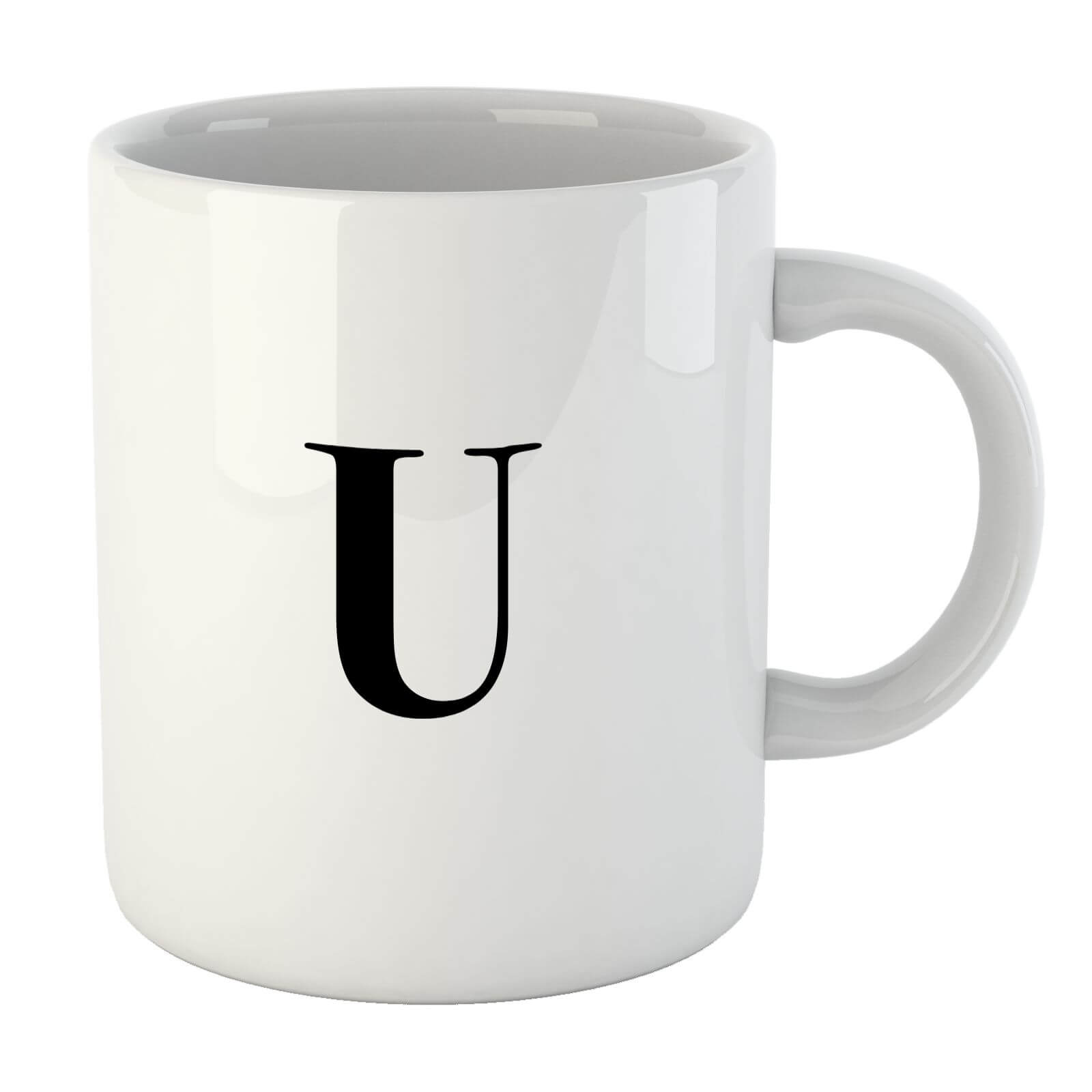 Bodoni Alphabet Mugs - U Mug