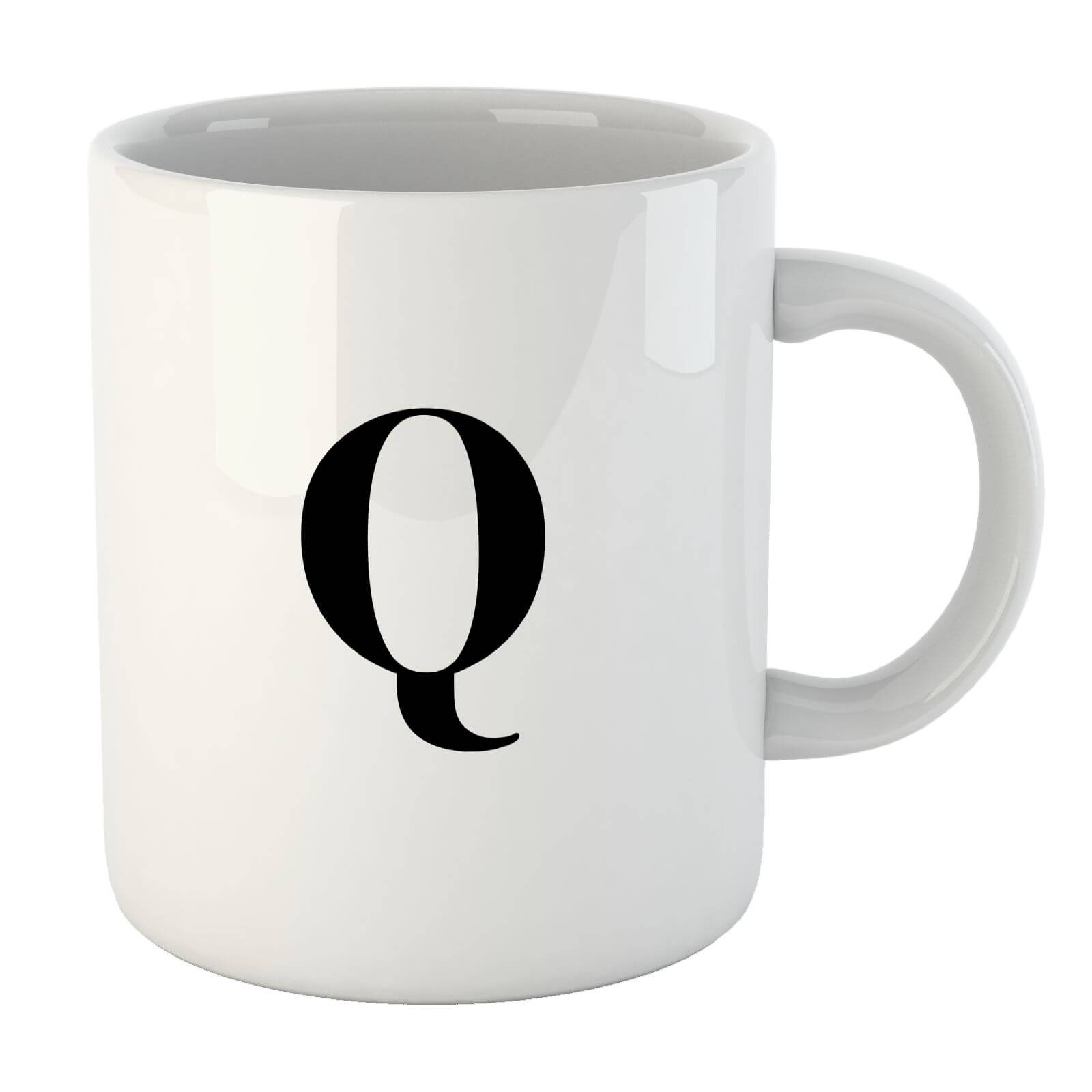 Bodoni Alphabet Mugs - Q Mug