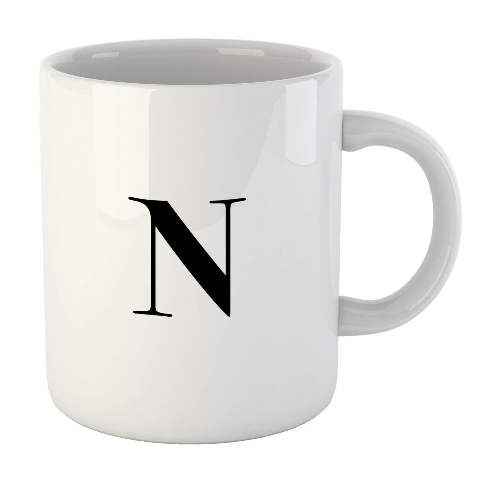 Bodoni Alphabet Mugs - N Mug