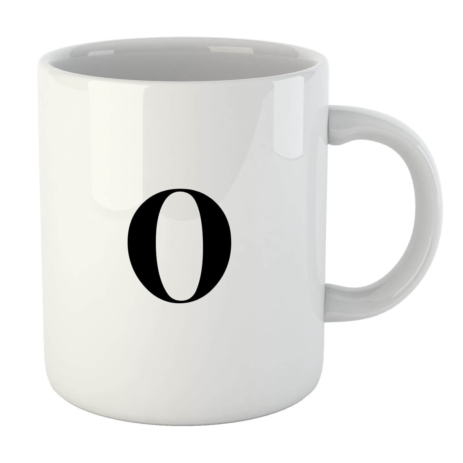 Bodoni Alphabet Mugs - O Mug