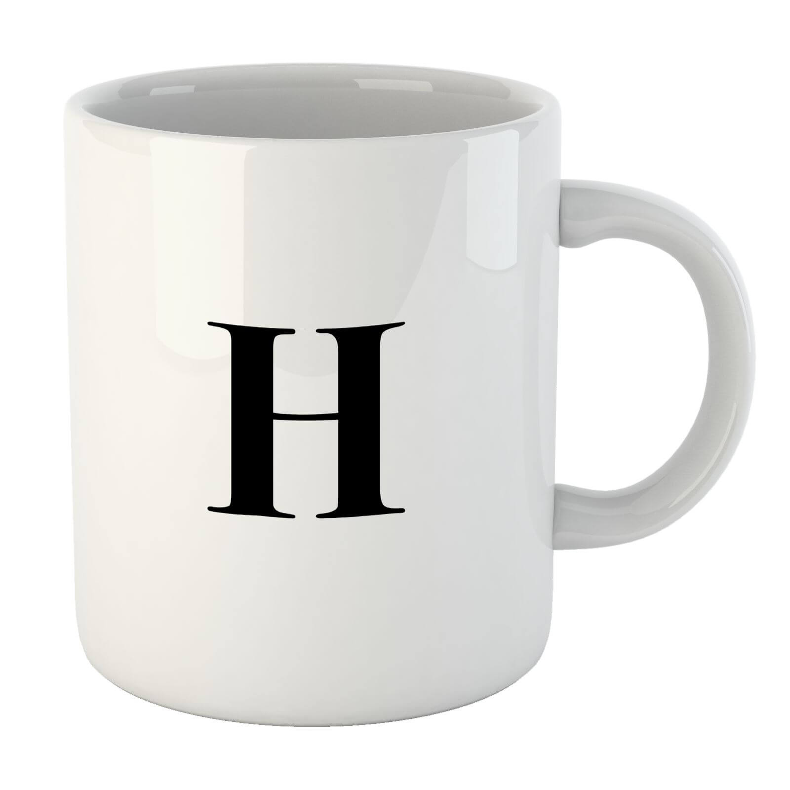 Bodoni Alphabet Mugs - H Mug