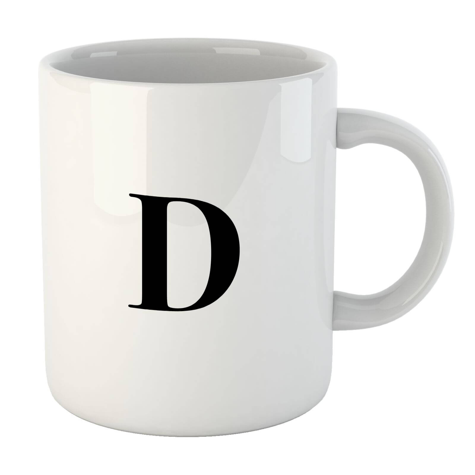 Bodoni Alphabet Mugs - D Mug