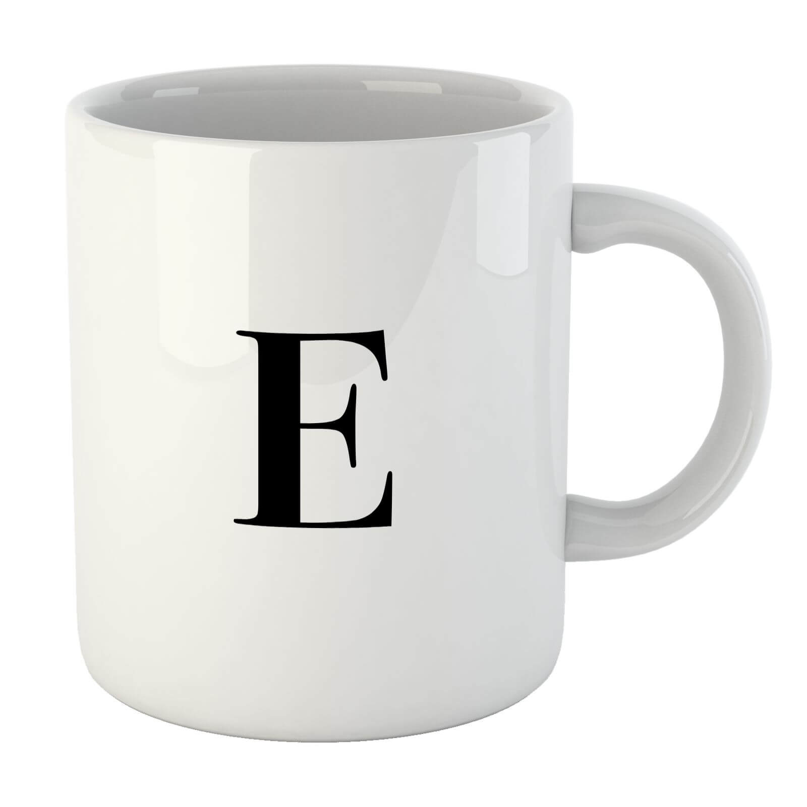Bodoni Alphabet Mugs - E Mug