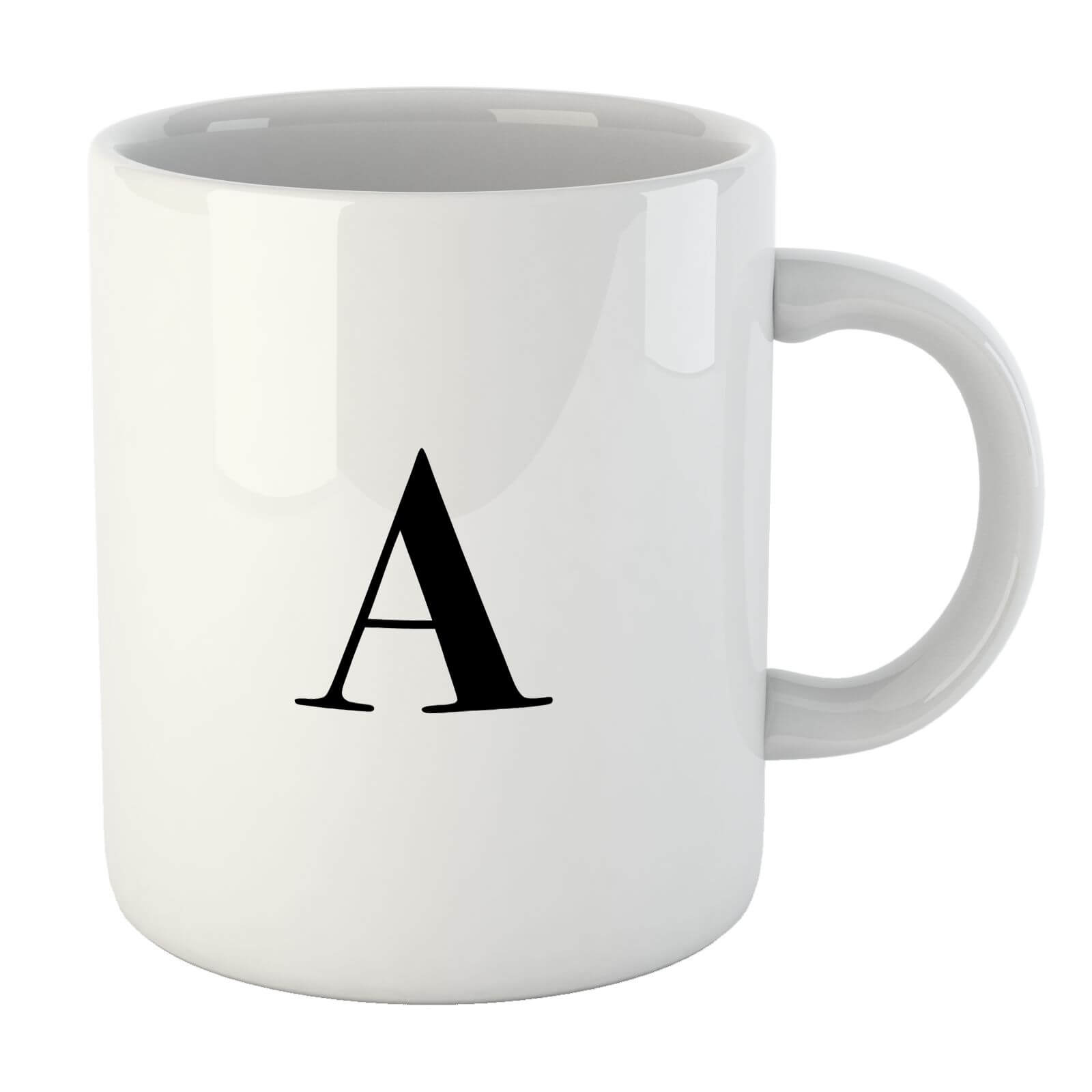 Bodoni Alphabet Mugs - A Mug