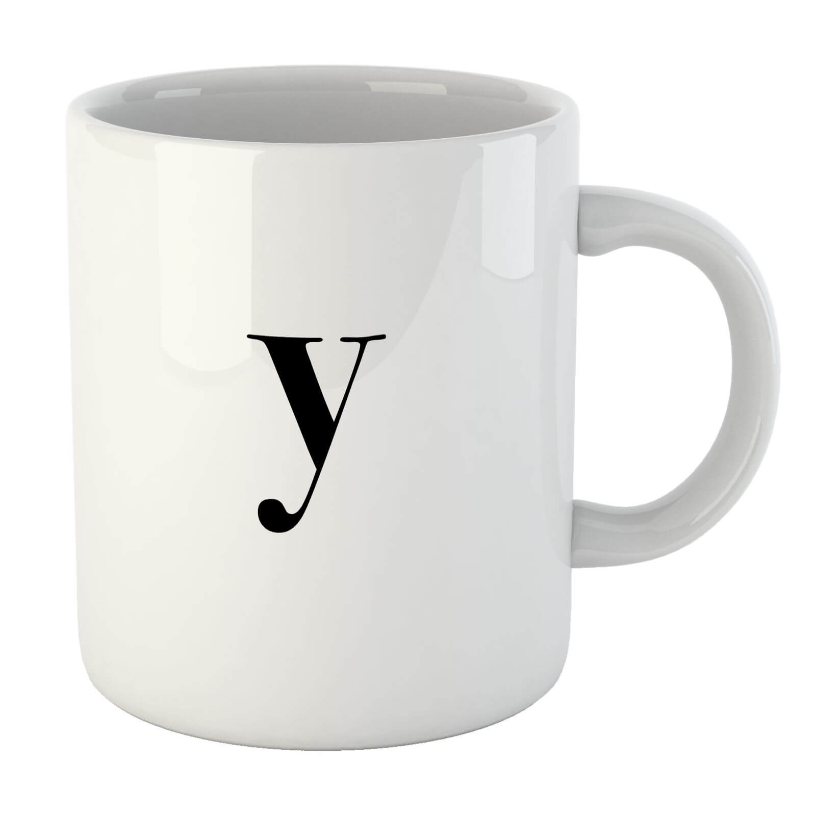 Bodoni Alphabet Mugs - Y Mug