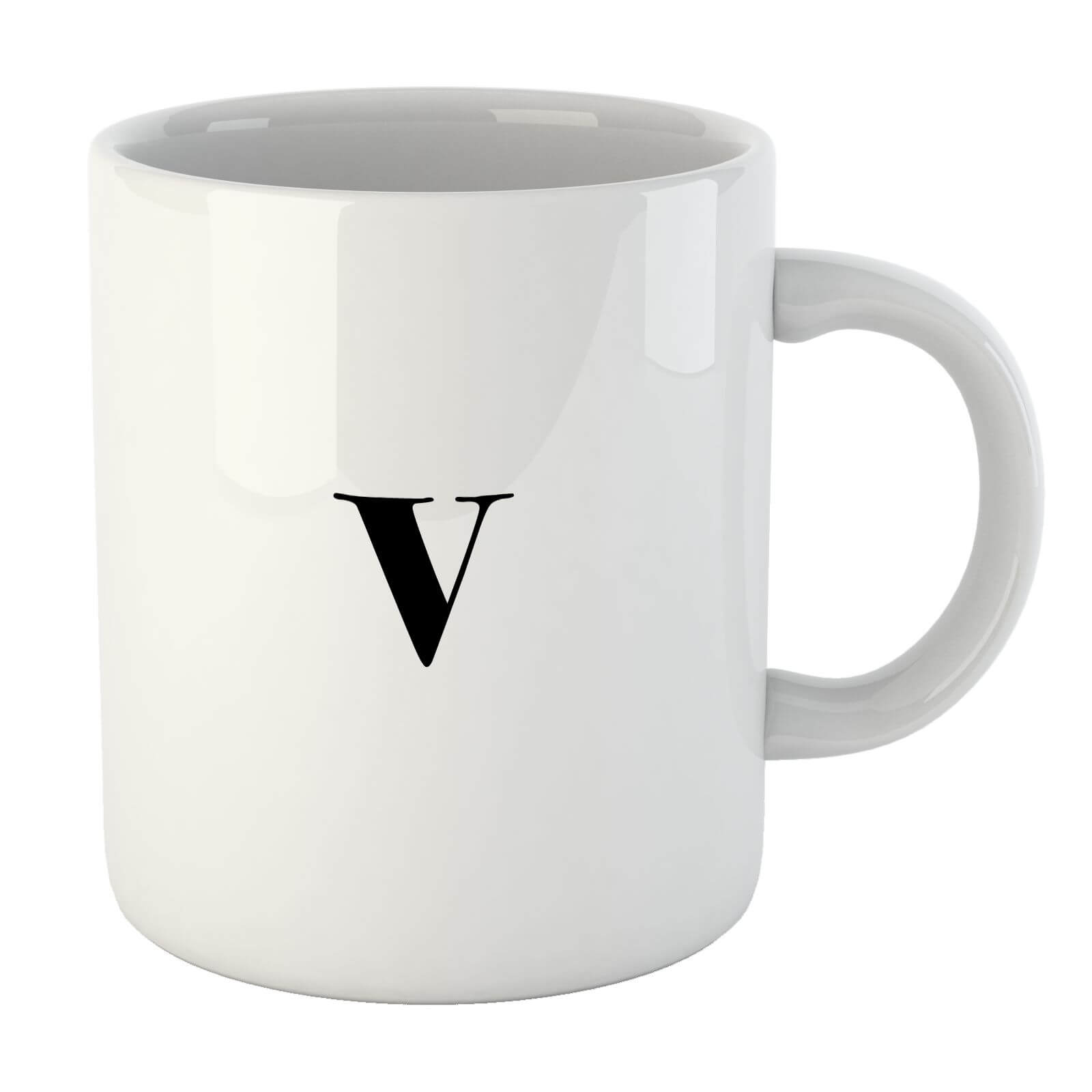 Bodoni Alphabet Mugs - V Mug