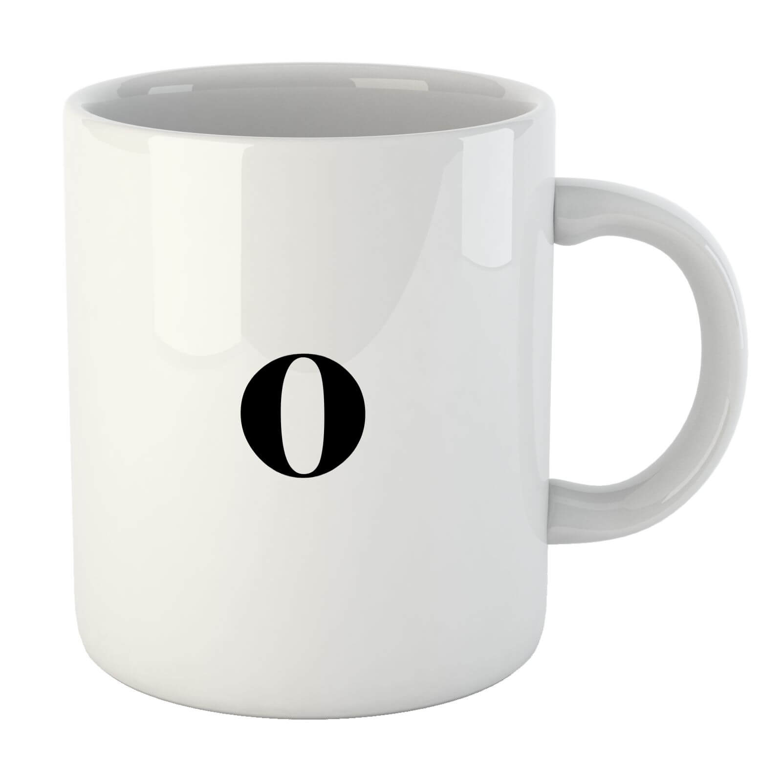 Bodoni Alphabet Mugs - O Mug